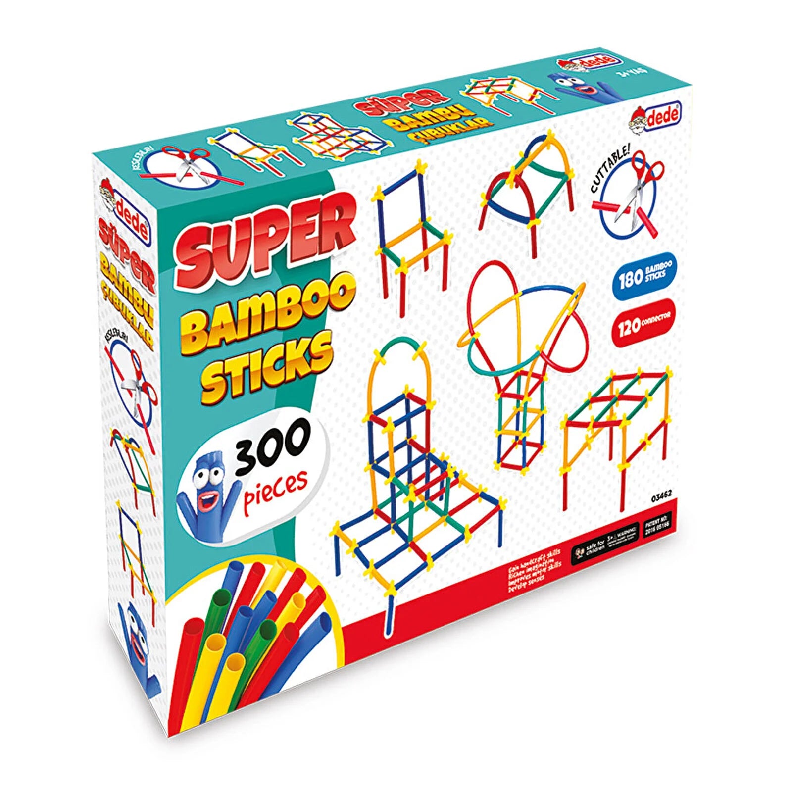 Dede Super Bamboo Rods 300 pcs - ebebek - Black Friday