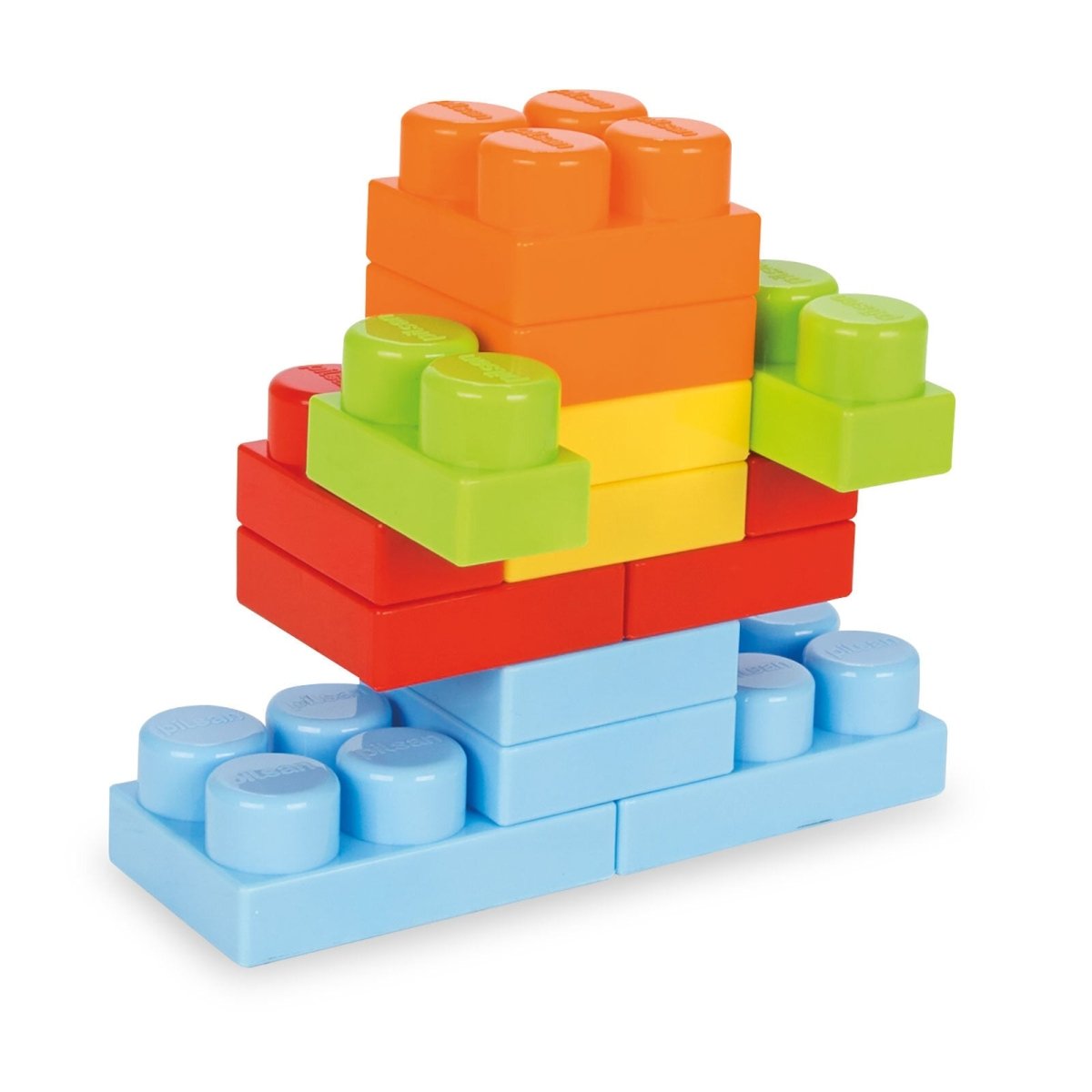 Pilsan Accessory Master Blocks with Basket (128 Pieces) - ebebek - Black Friday