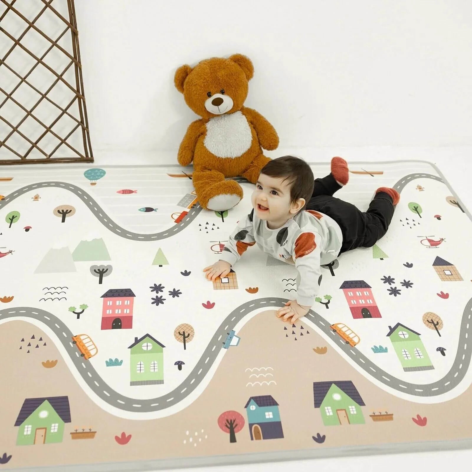 baby toys Foldable City Playmat - ebebek - Black Friday