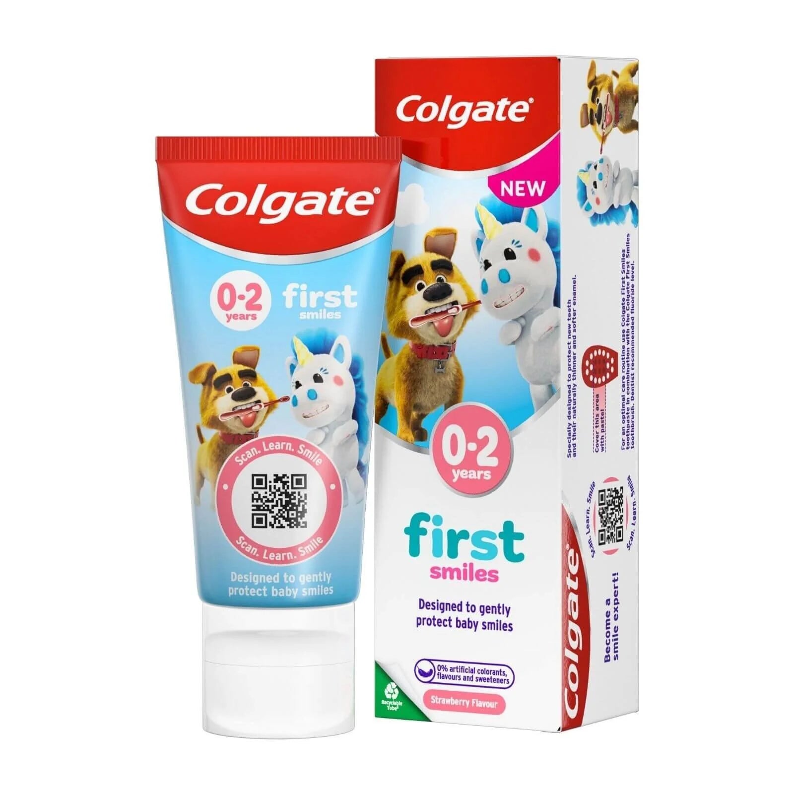Colgate Kids Strawberry Flavour Baby Toothpaste 0 - 2 years 50ml - ebebek - Black Friday