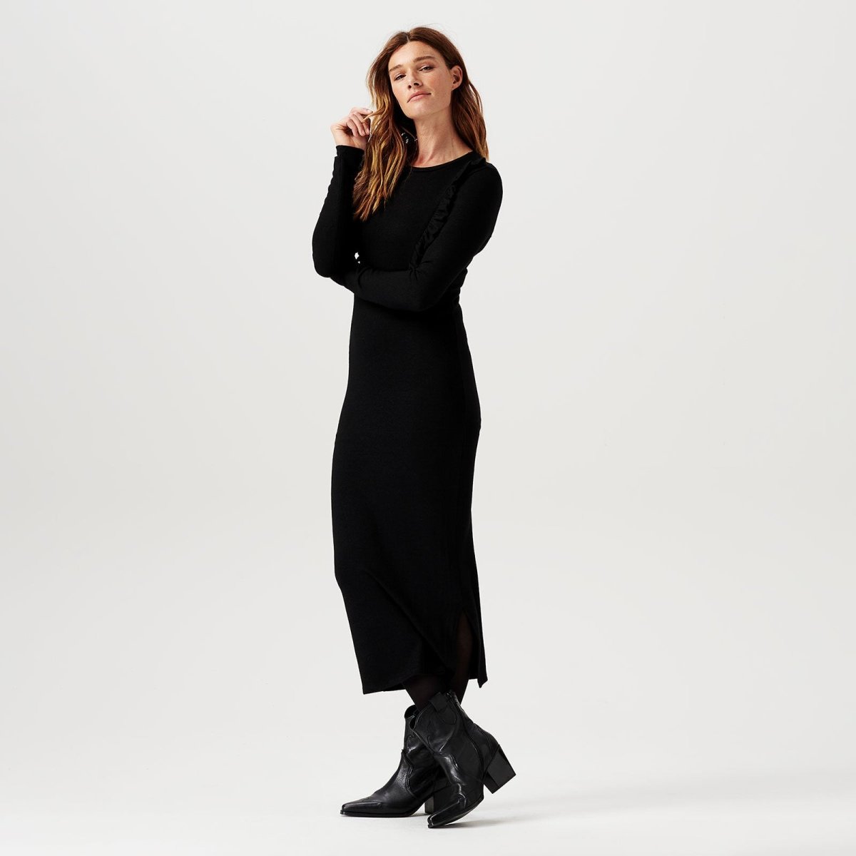 Noppies DreShort Sleeve Padu Bursing Long Sleeve - Black - ebebek - Black Friday