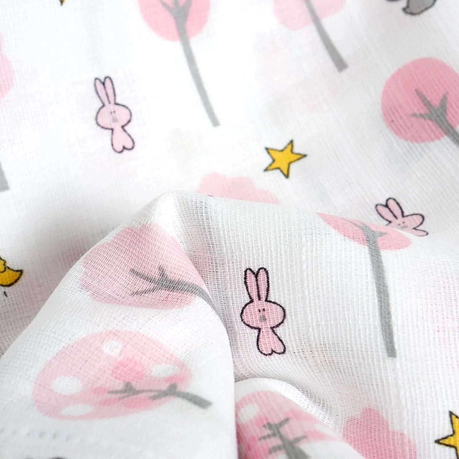 Mollia Square Muslin Blanket - Light Pink - ebebek - Black Friday