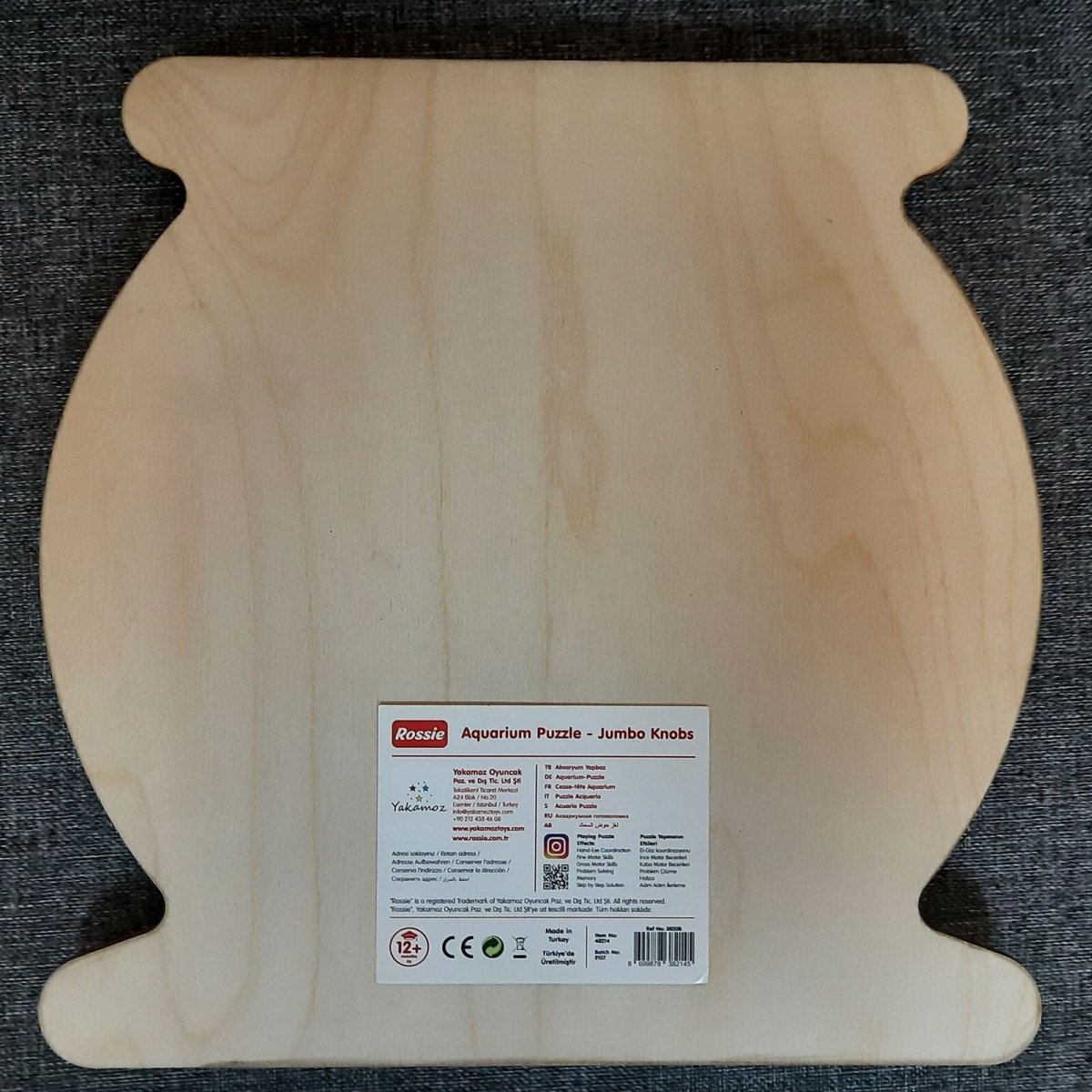 Rossie Wood First Puzzle - Aquarium - ebebek - Black Friday