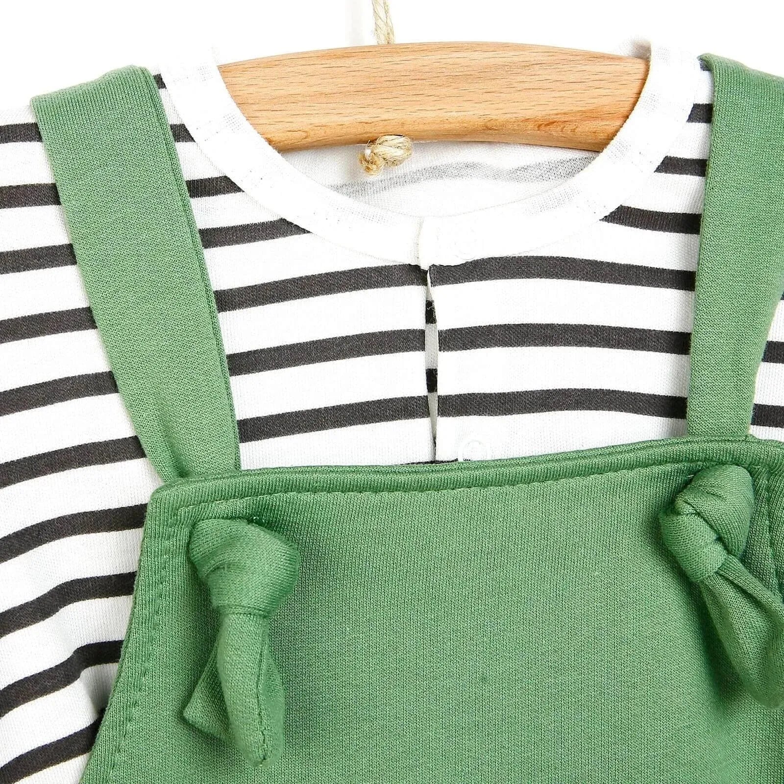 Bebbek Newborn Animals Holiday Overall - Green - ebebek - Black Friday