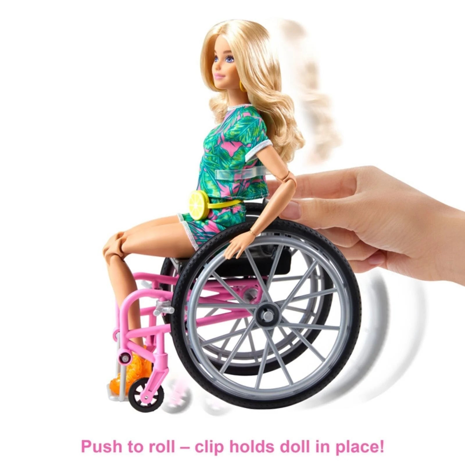 Barbie Fashionista with Wheelchair Set Blonde - ebebek - Black Friday