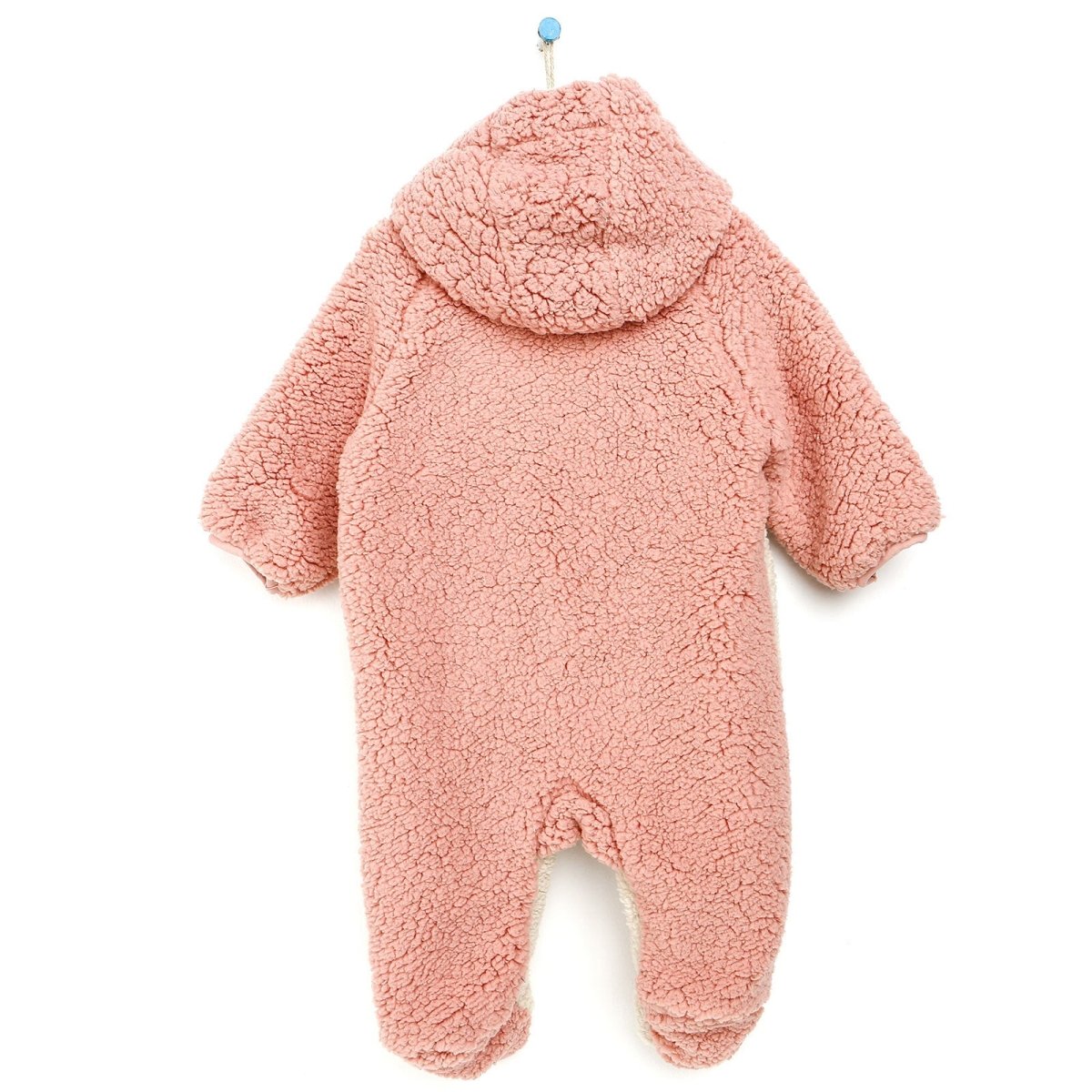 Midimod Newborn Deer Figure Welsoft Footed Jumpsuit - Light Rose - ebebek - Black Friday