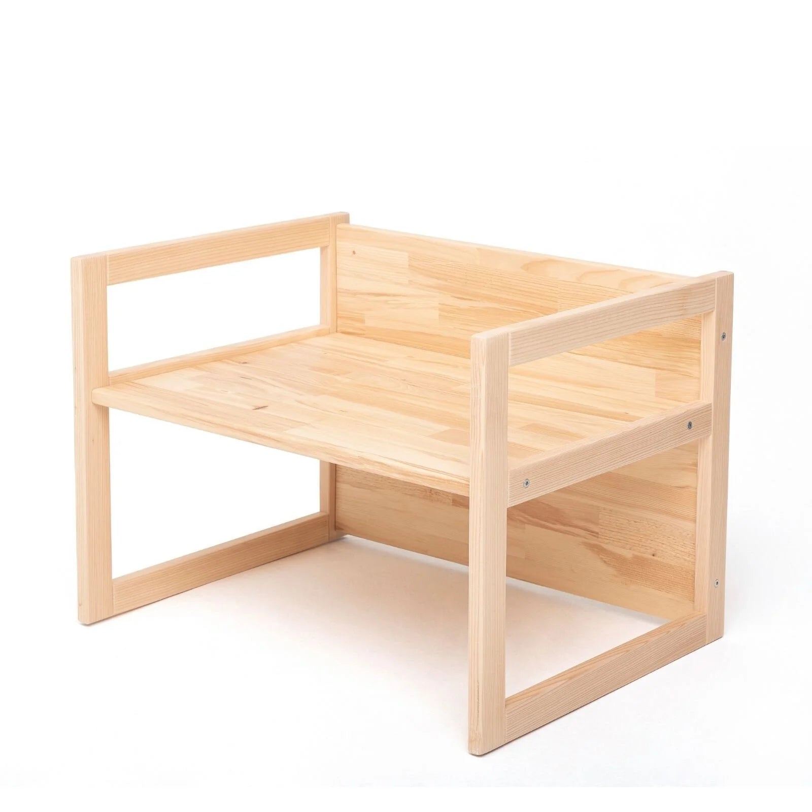 Montessori Wooden Convertable Table & Chair 36,6 cm (W) x 47 cm (H) x 64,5 cm (L) - ebebek - Black Friday