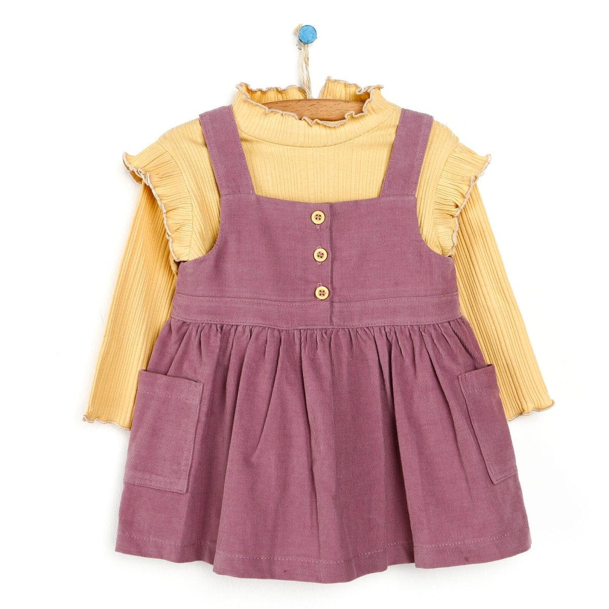 Cassiope Salopette Skirt - Sweatshirt - Damson - ebebek - Black Friday