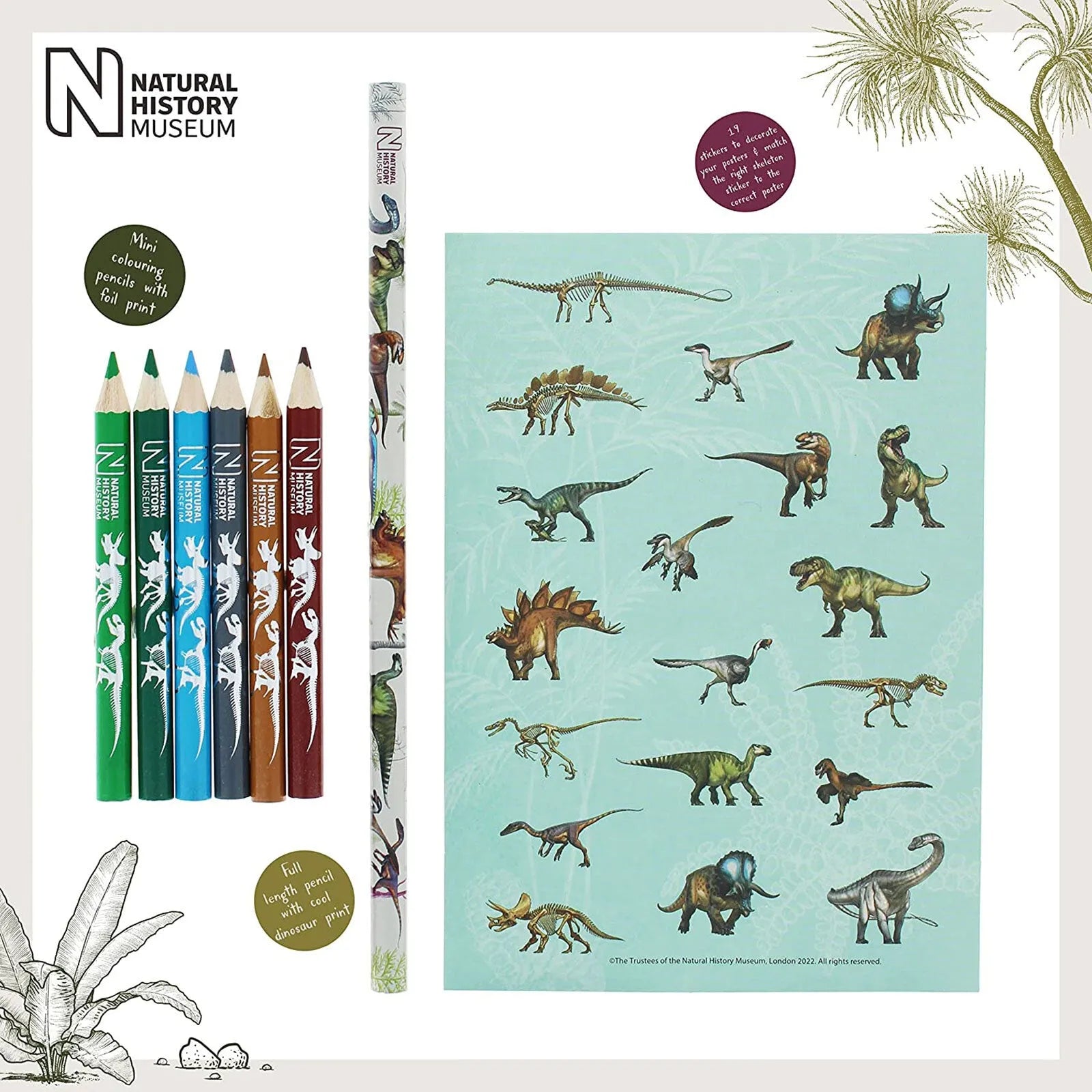 National History Museum Mini Travel Set - ebebek - Black Friday