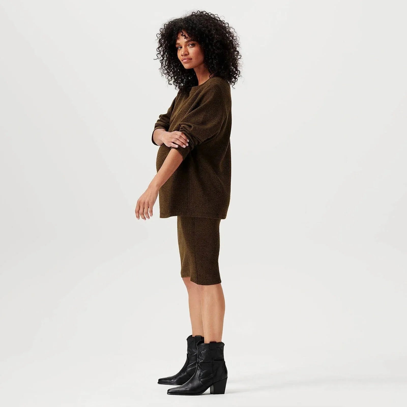 Noppies Sweater Onarga Nursing Long Sleeve - Dark Green - ebebek - Black Friday