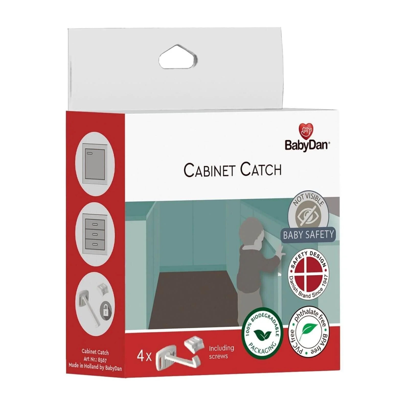 BabyDan Cupboard & Drawer Locks, Pack of 4 - ebebek - Black Friday