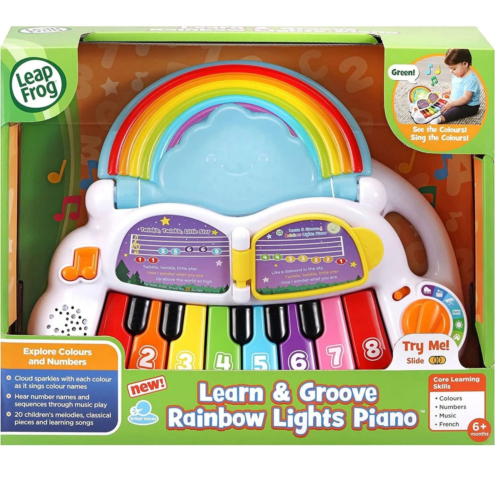LeapFrog Learn & Groove Rainbow Lights - ebebek - Black Friday