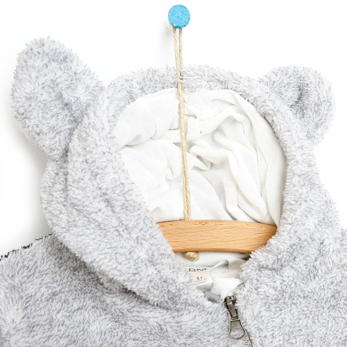 Midimod Welsoft Jumpsuit - Grey - ebebek - Black Friday