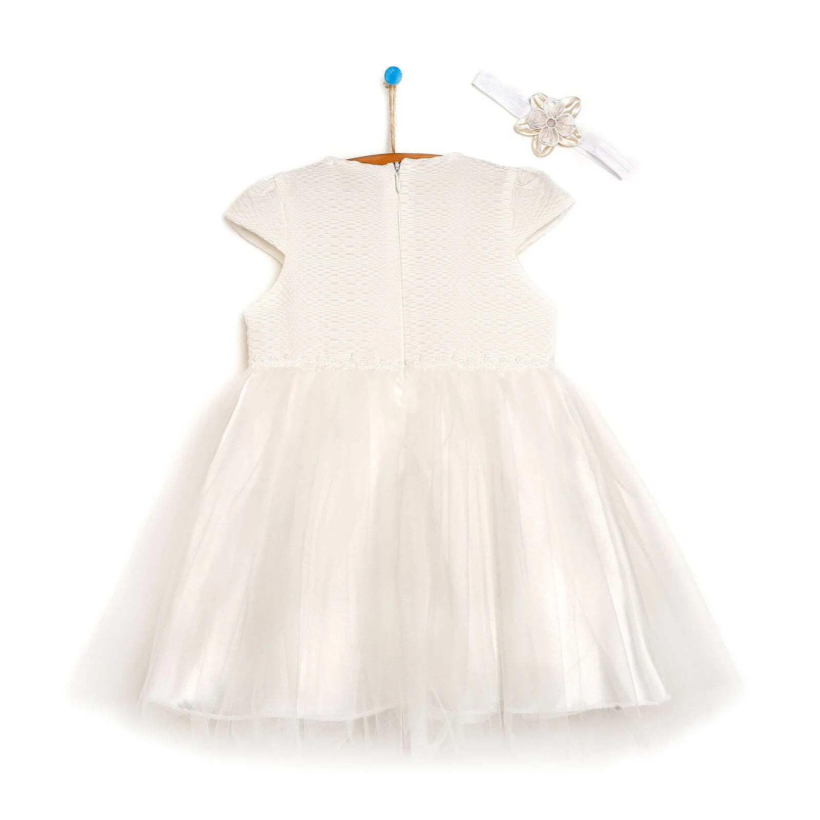 HelloBaby Basic Baby Girl White Tulle Sp - Ecru - ebebek - Black Friday