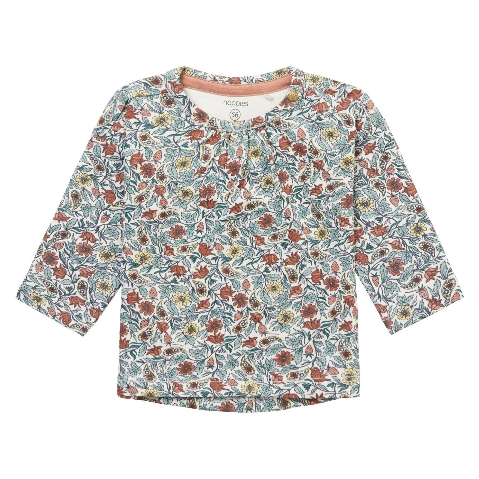 Noppies Longsleeve Newberry - Blue Surf - ebebek - Black Friday