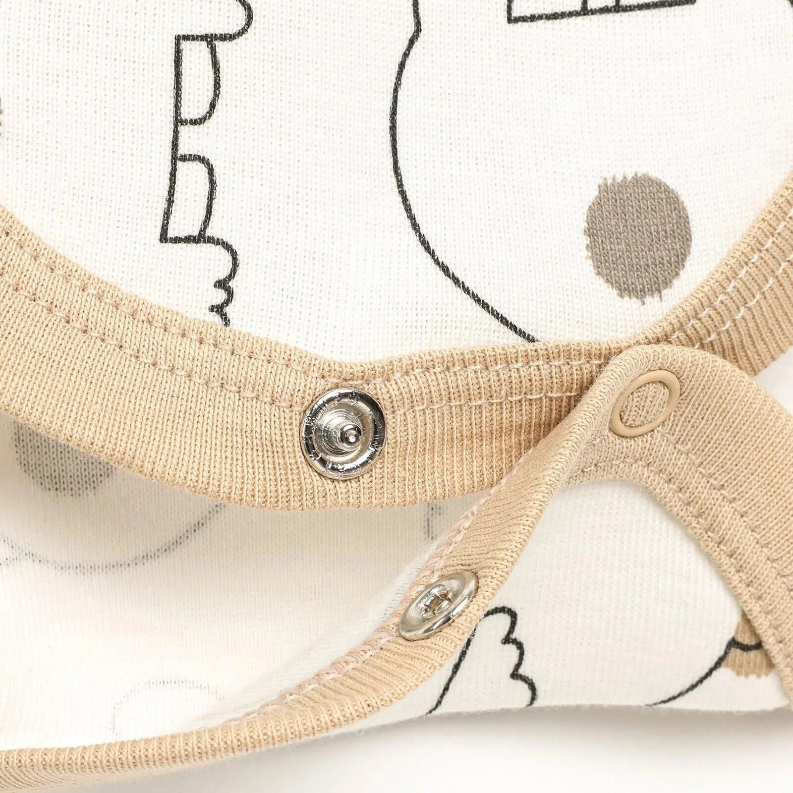 Motherlove Newborn Organic Sleeve Bodysuit - Beige - ebebek - Black Friday