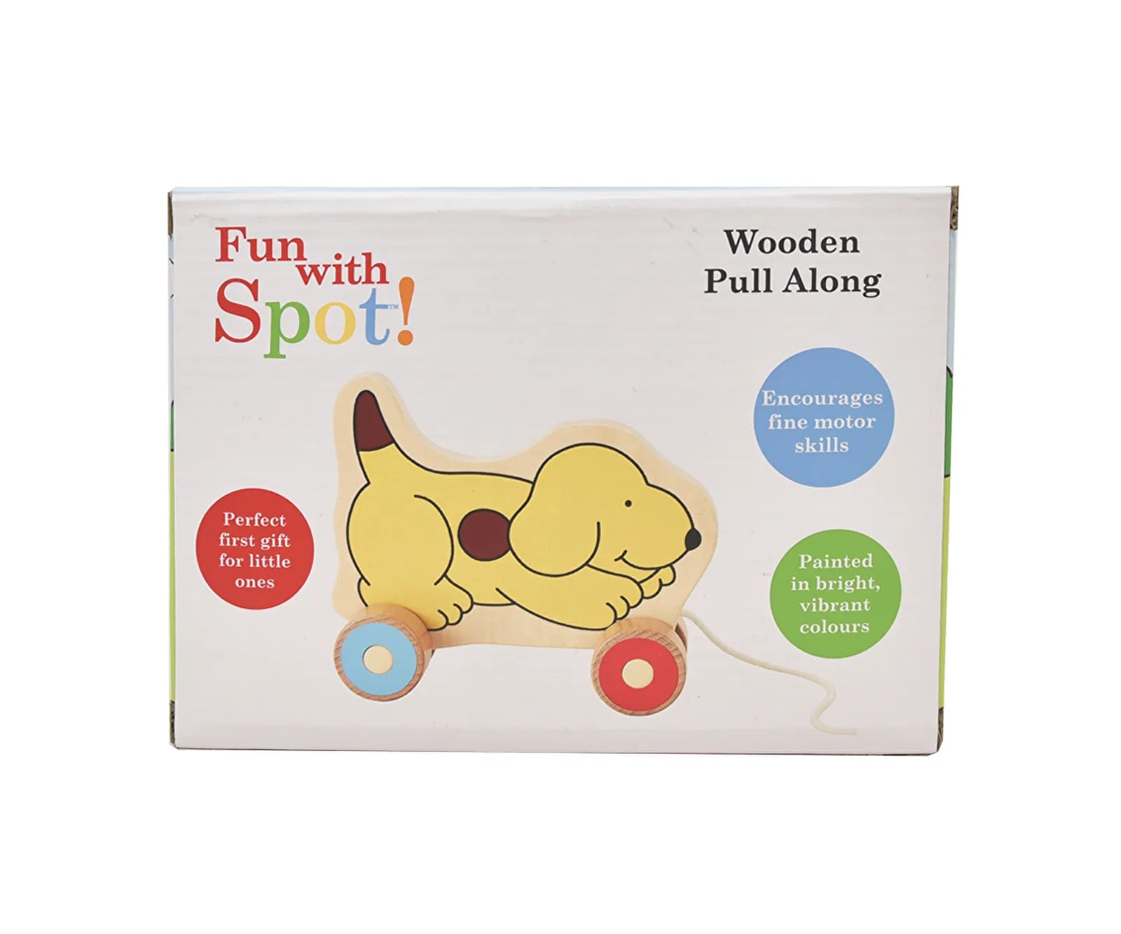Fun with Spot Spot Wooden Pull Along Yellow - ebebek - Black Friday
