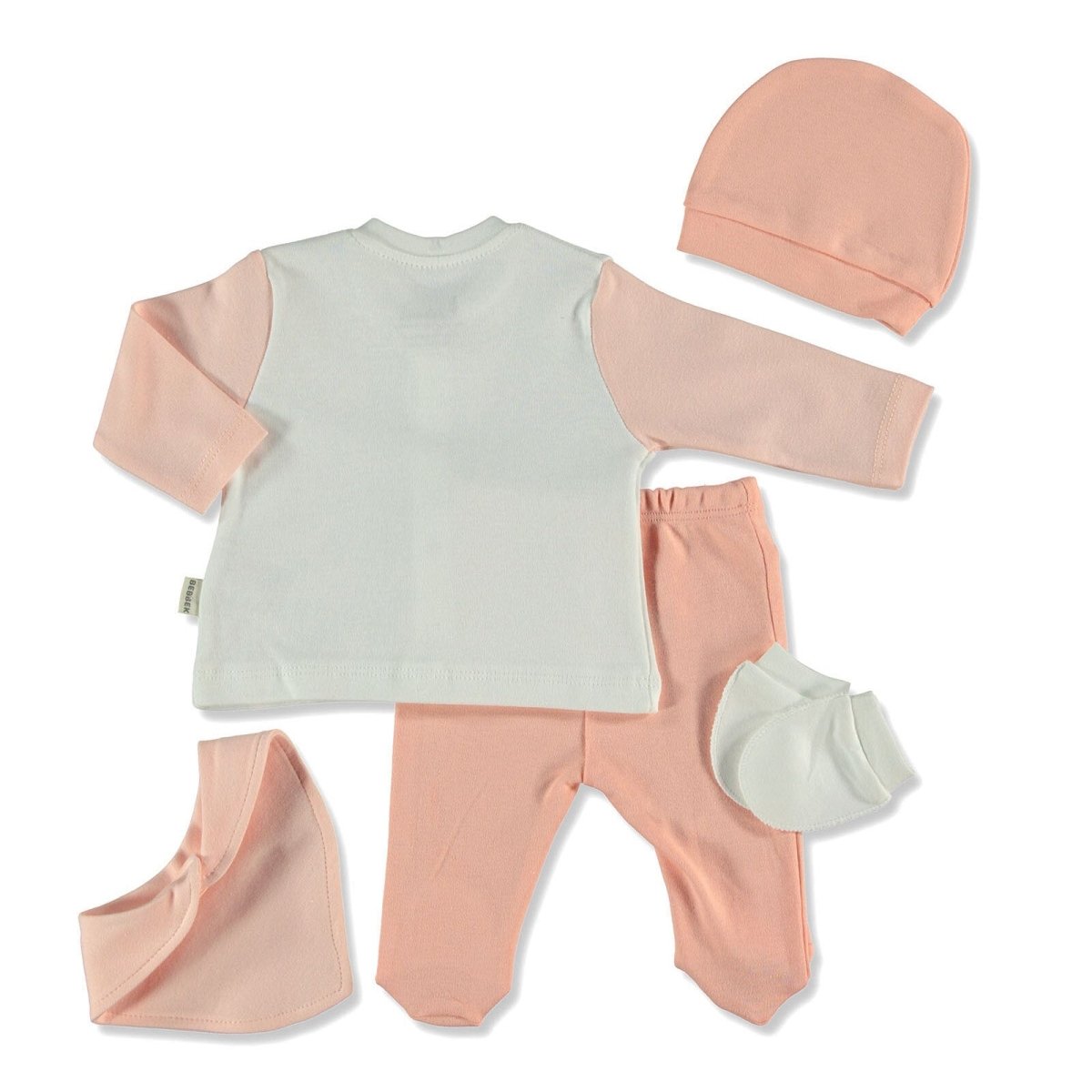 Bebbek Baby Girl 5 Pcs Newborn Starter Set - Powder - ebebek - Black Friday