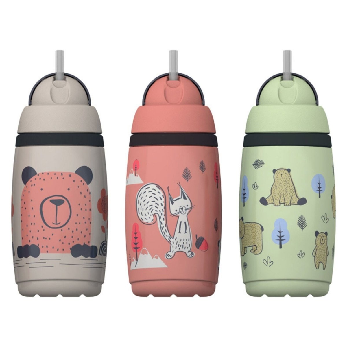 Tommee Tippee Insulated Straw 266ml 12m+ - Assorted - ebebek - Black Friday