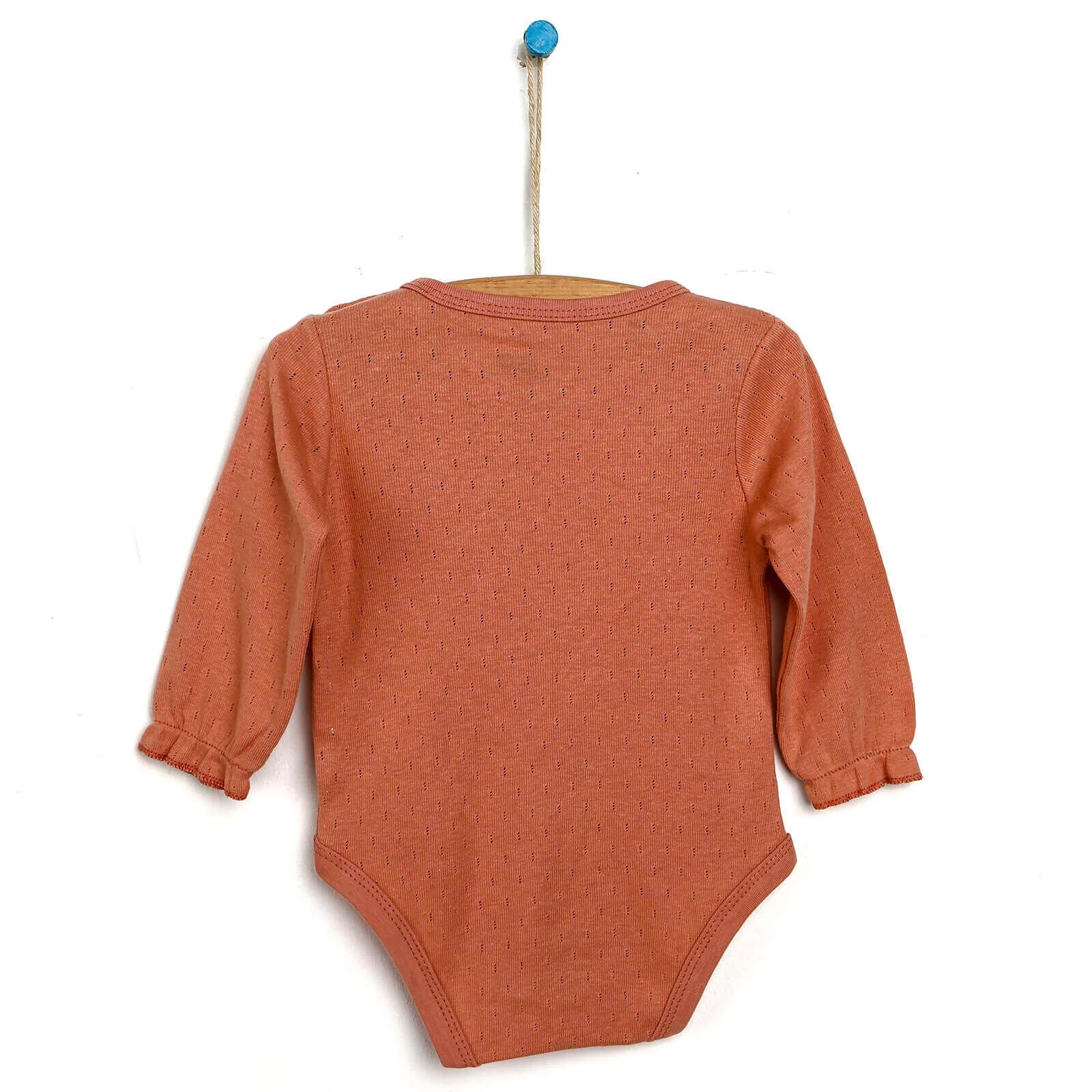 HelloBaby Long Sleeve Bodysuit - Light Rose - ebebek - Black Friday