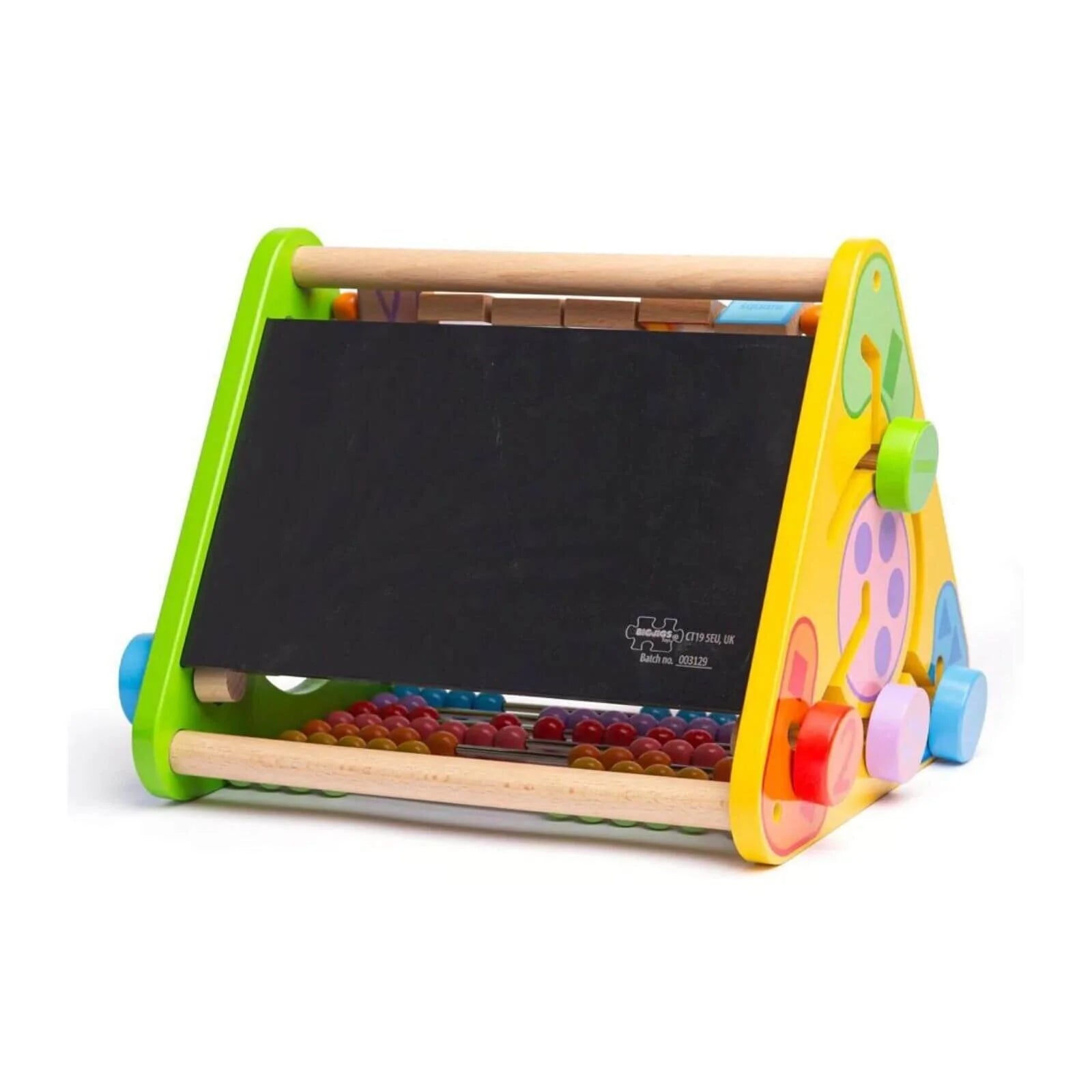 Bigjigs Toys Triangular Activity Centre - Bigjigs Toys - ebebek