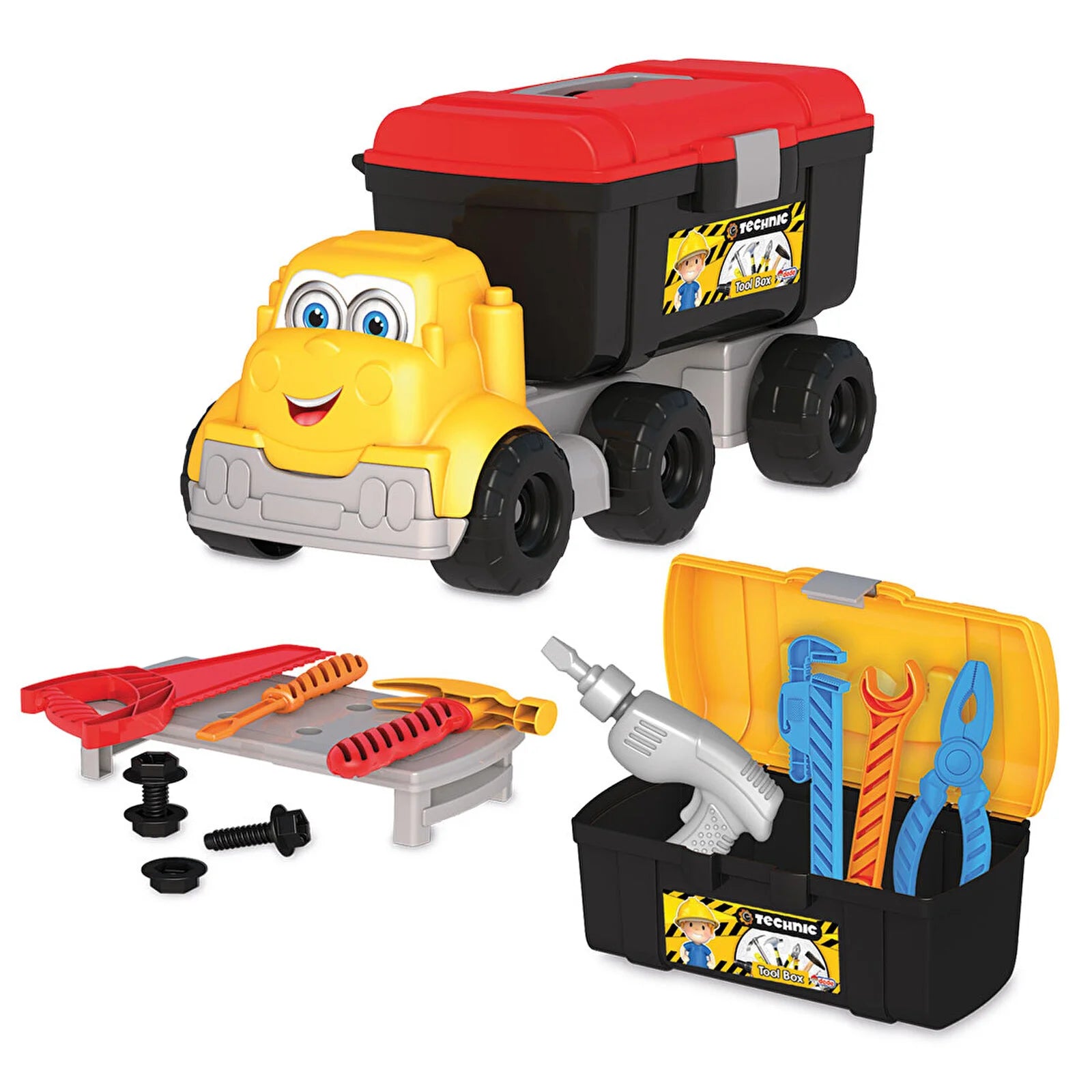 Dede Technic Tool Set Truck - ebebek - Black Friday