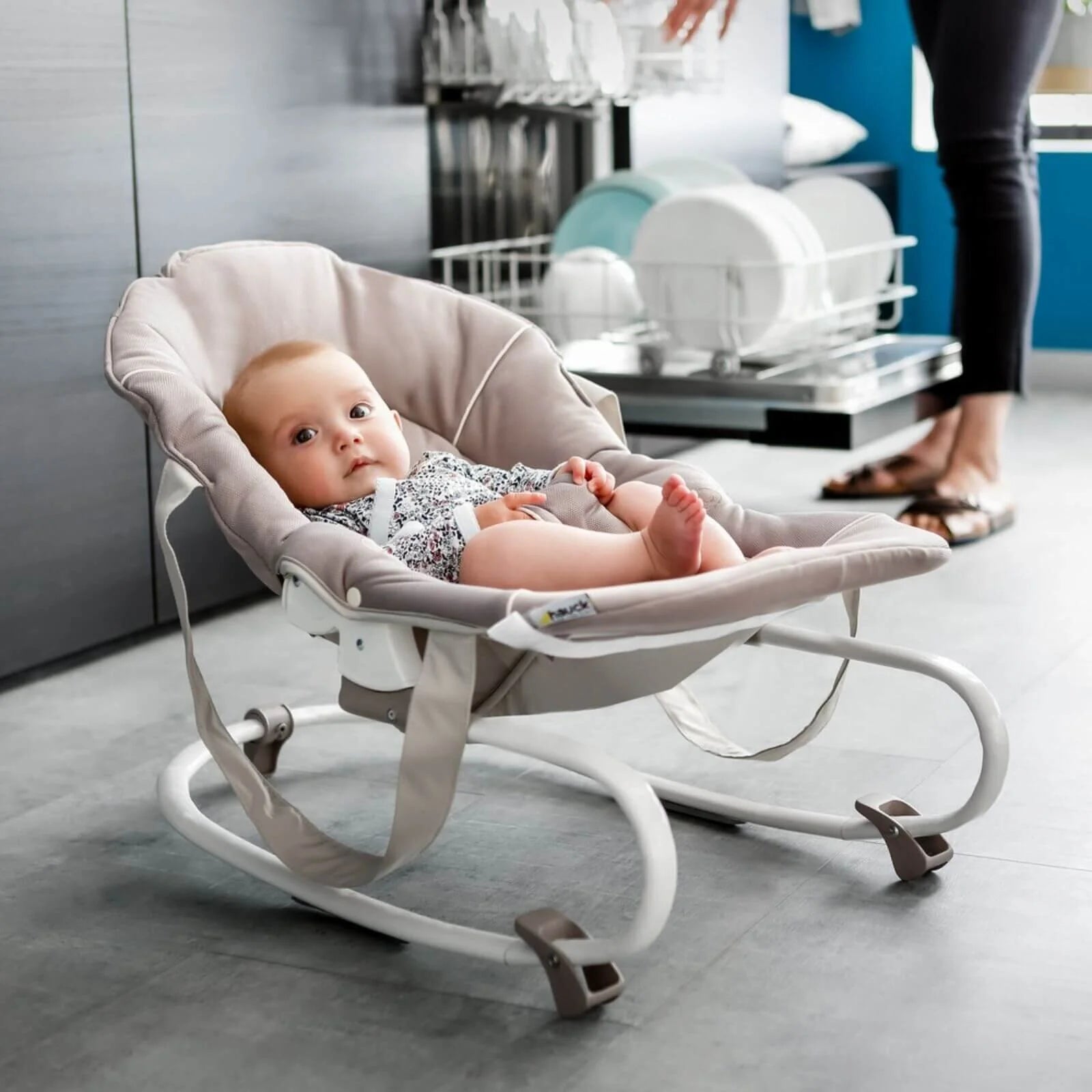 Hauck Sit N Relax 3 - in - 1 Highchair - Stretch Grey - Hauck - ebebek