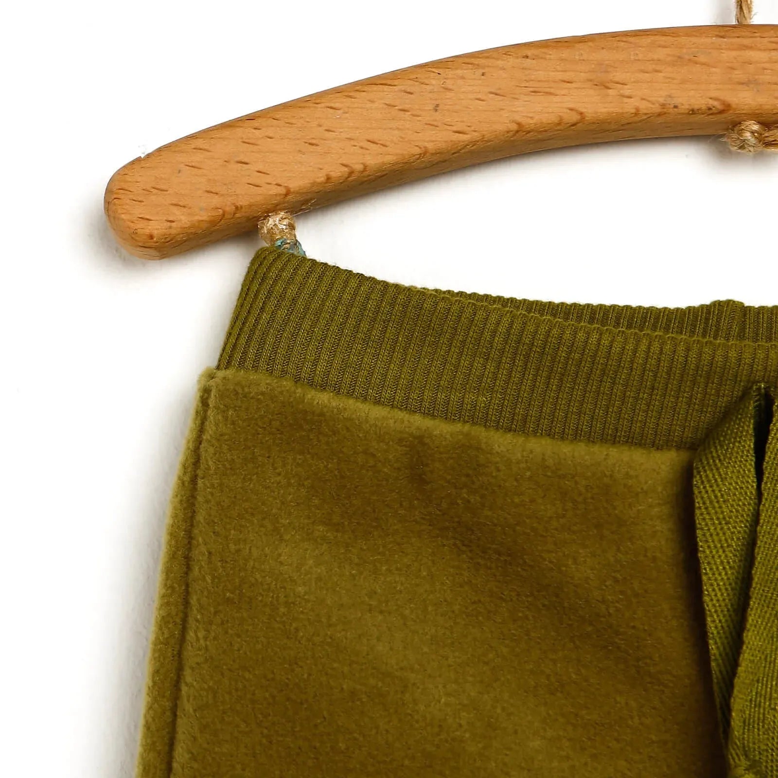 HelloBaby Basic Baby Boy Fleece Pants - Green - ebebek - Black Friday