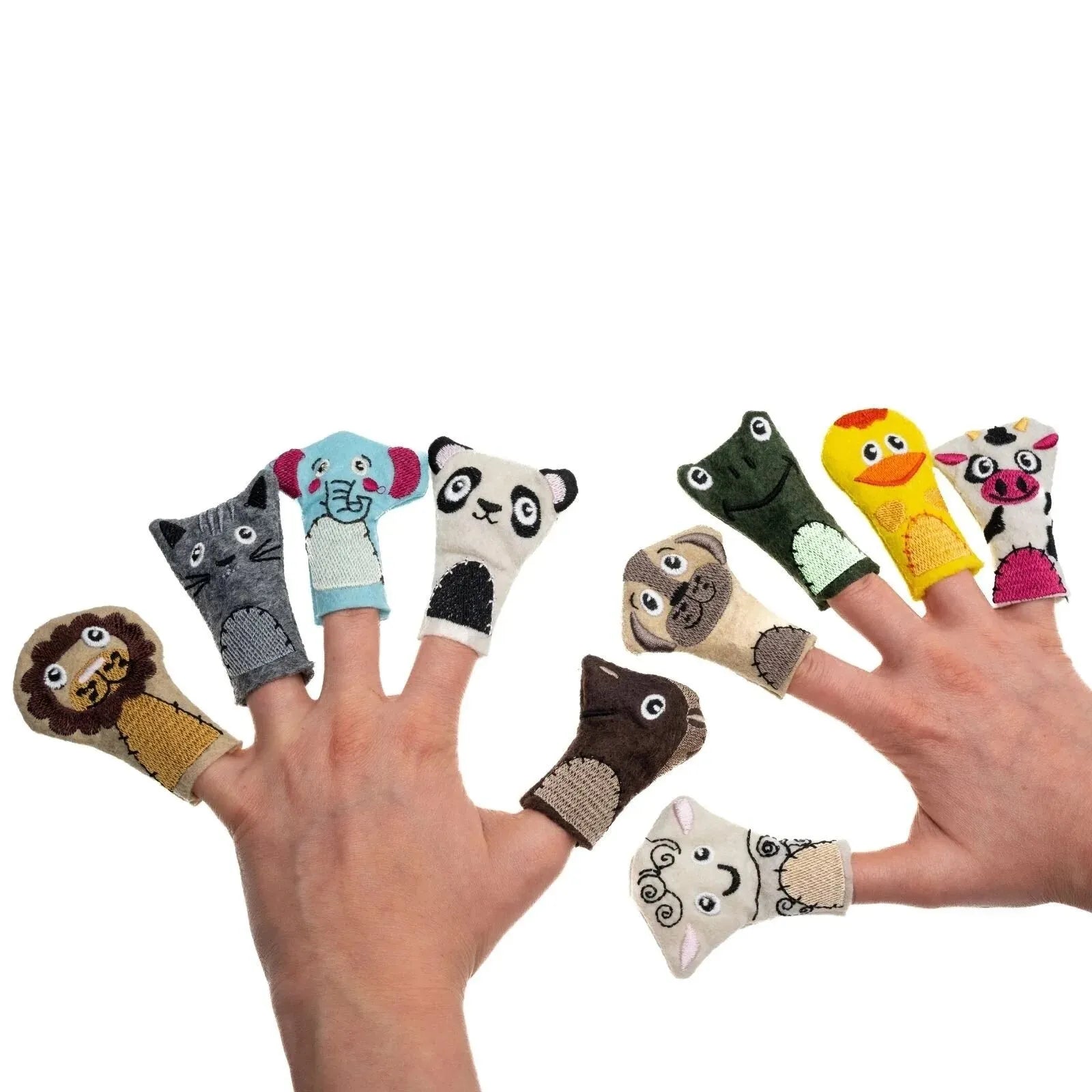 Finger Puppets - 10 Animals - ebebek - Black Friday