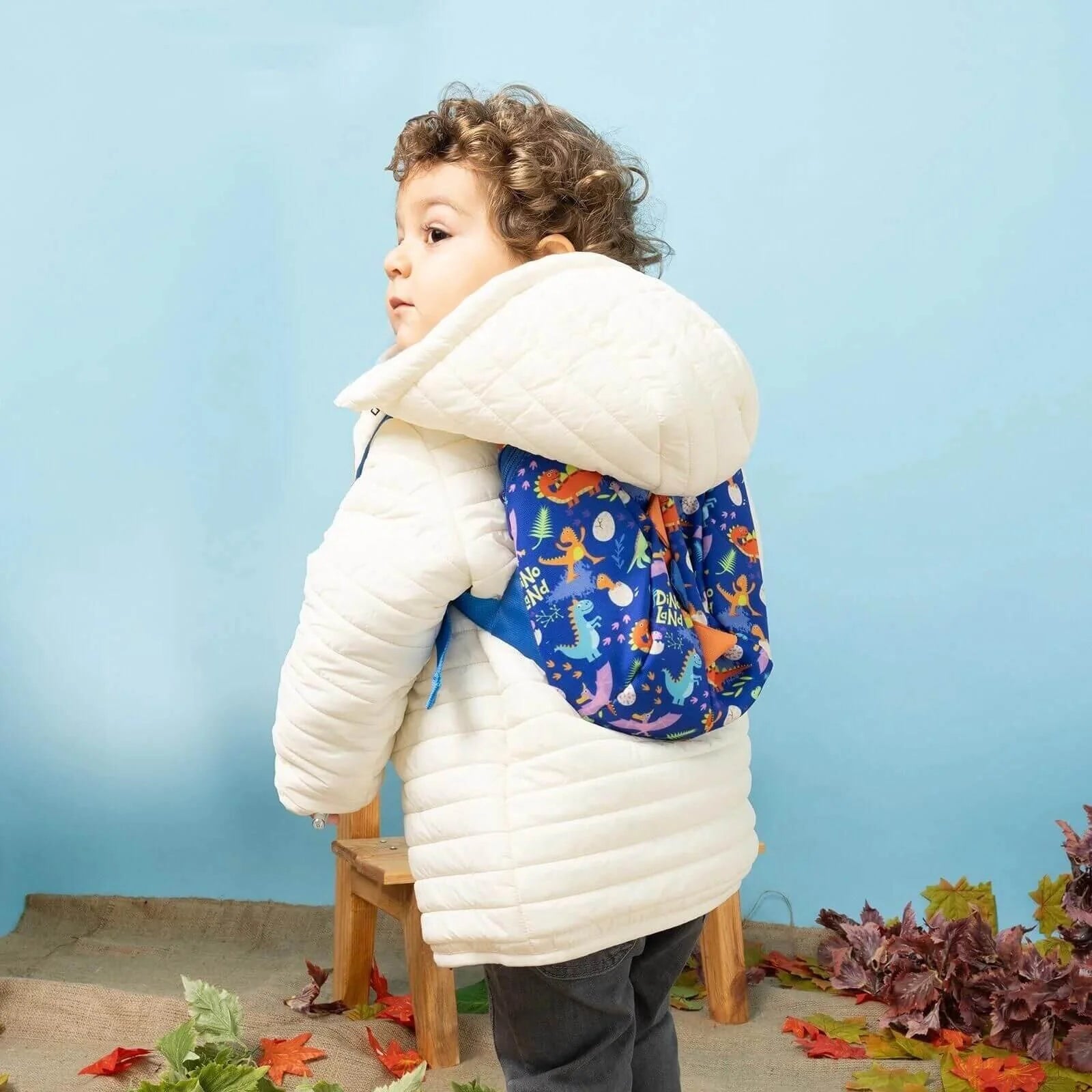 HelloBaby Dinosaur Baby Backpack - Navy Blue - ebebek - Black Friday
