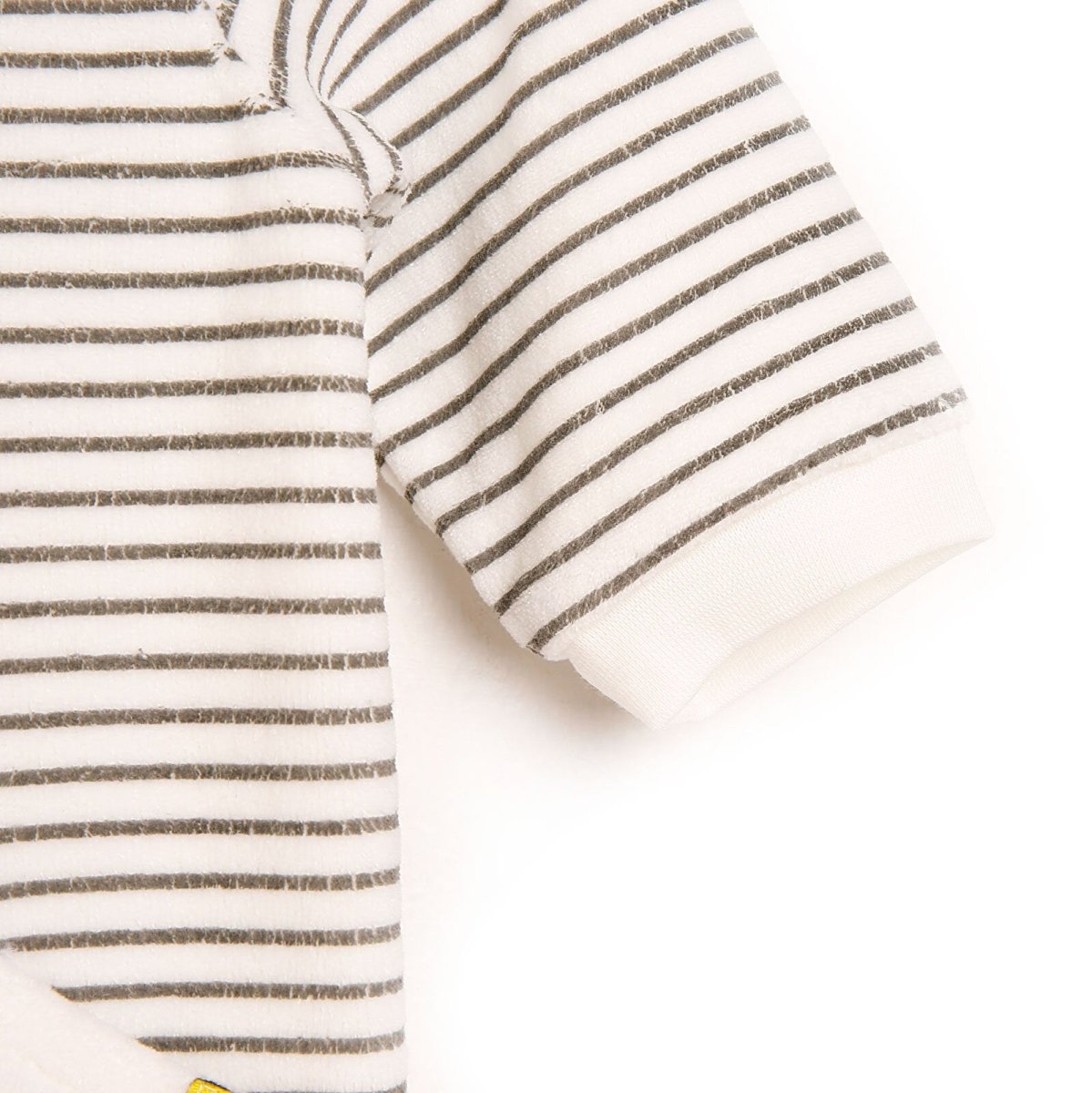 Cassiope Newborn Funny Friend Velvet Footed Jumpsuit - Ecru - ebebek - Black Friday