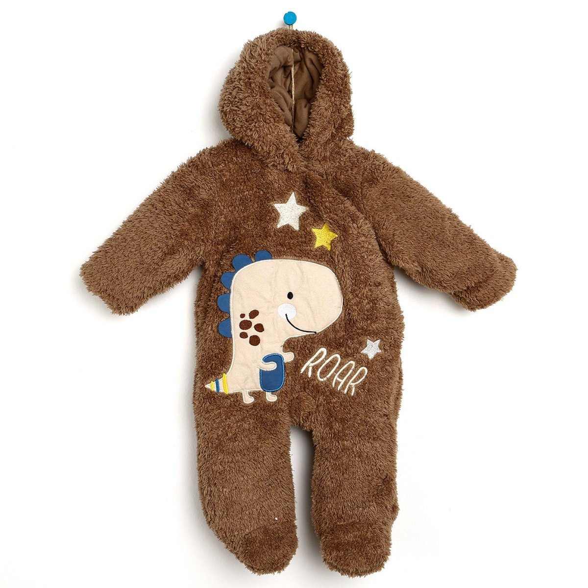 Verscon Welsoft Footed Jumpsuit - Brown - ebebek - Black Friday