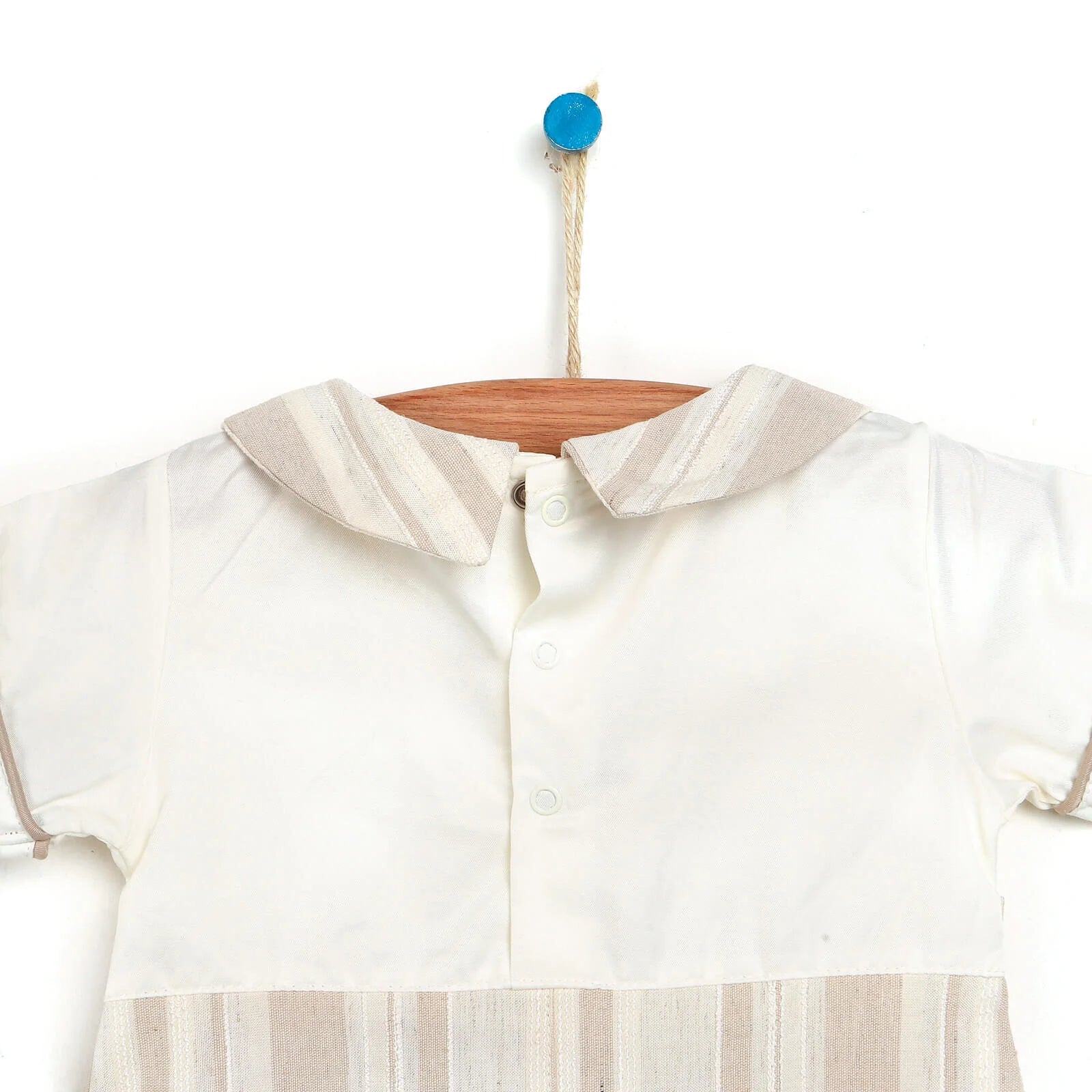 Bebbek Short Romper - Beige - ebebek - Black Friday