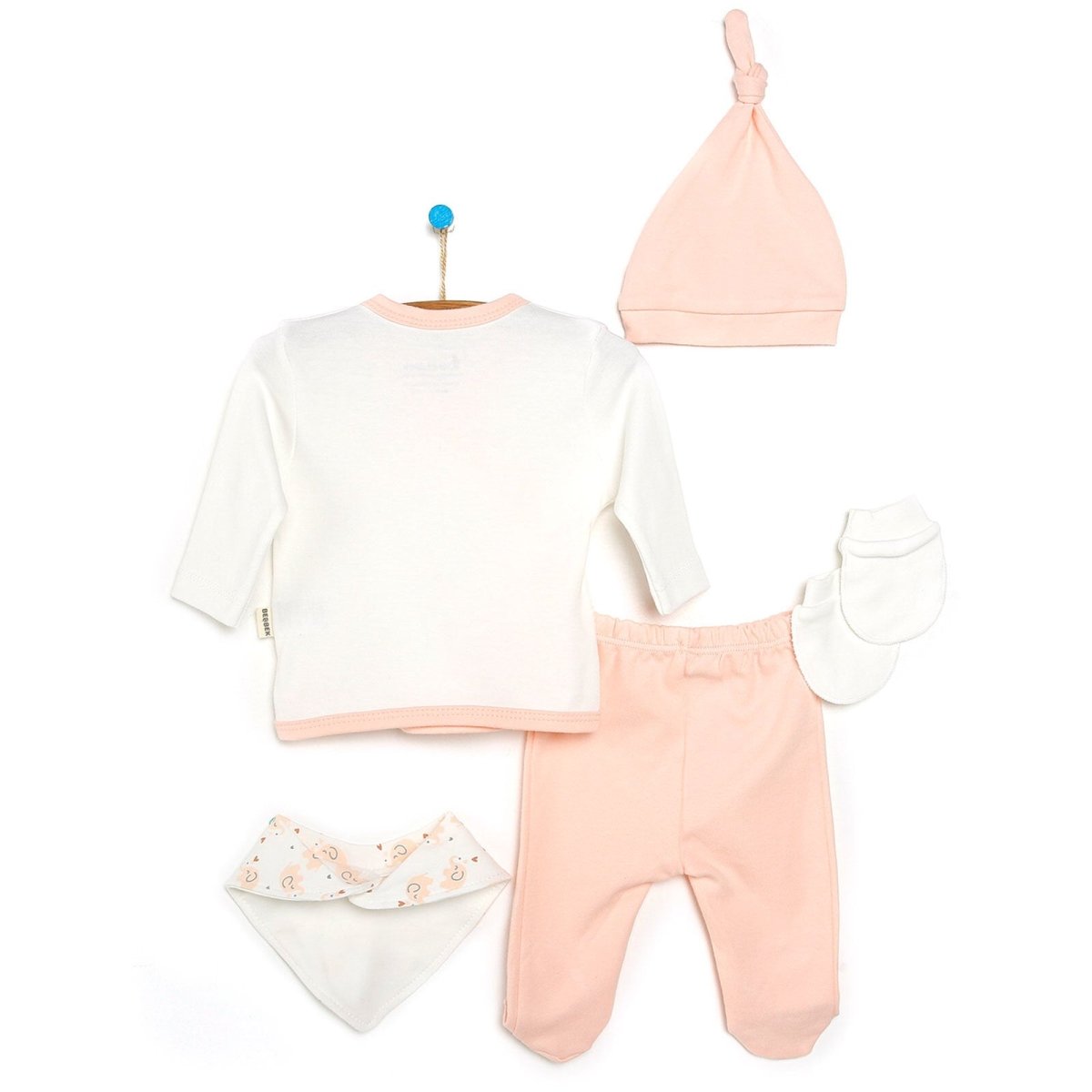 Bebbek Baby Girl 5 Pcs Newborn Starter Set - Pink - ebebek - Black Friday