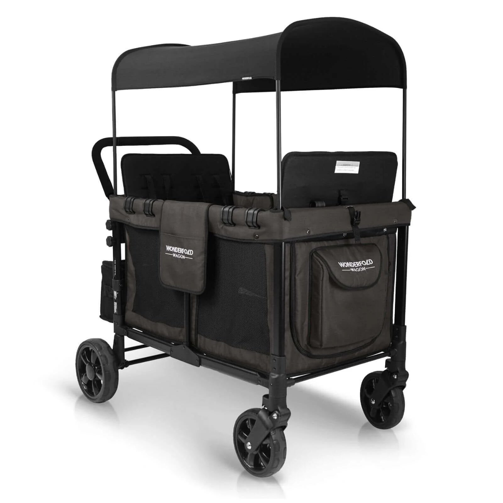 Wonderfold W4 Original Stroller Wagon - Volcanic Black - ebebek - Black Friday