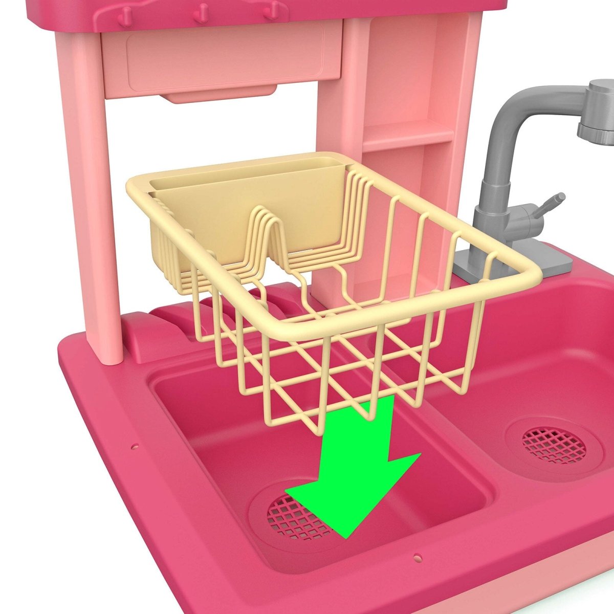 Let's Be Child Play Sink with Running Water Assorted - Let's Be Child - ebebek