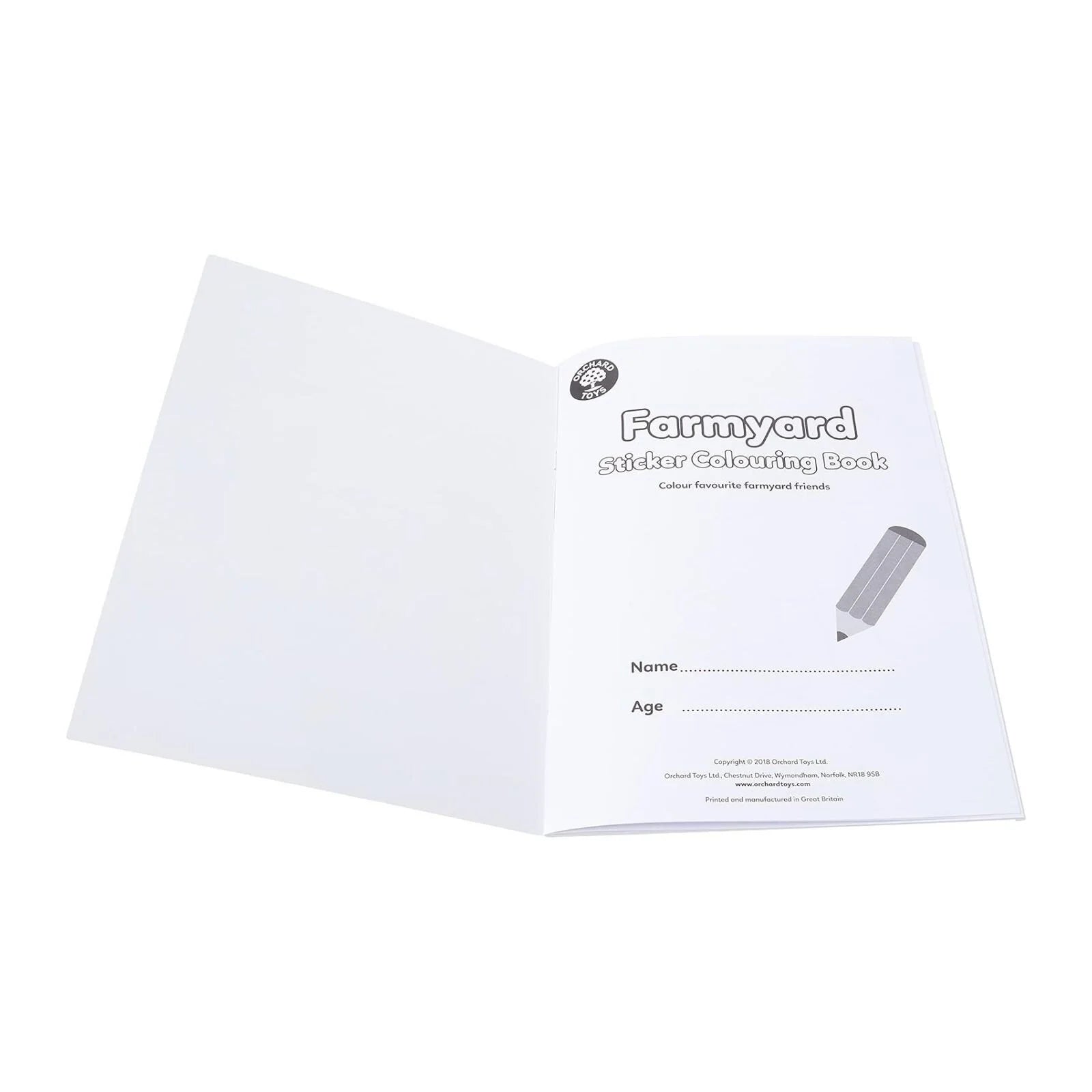 Orchard Toys Farmyard Colouring Book - ebebek - Black Friday