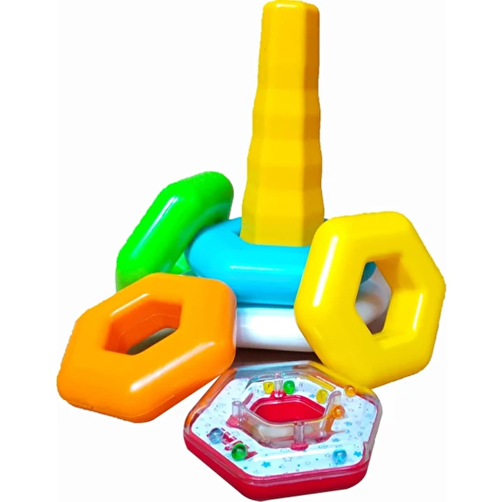 Kiki Rattle Hexagen Rings - ebebek - Black Friday