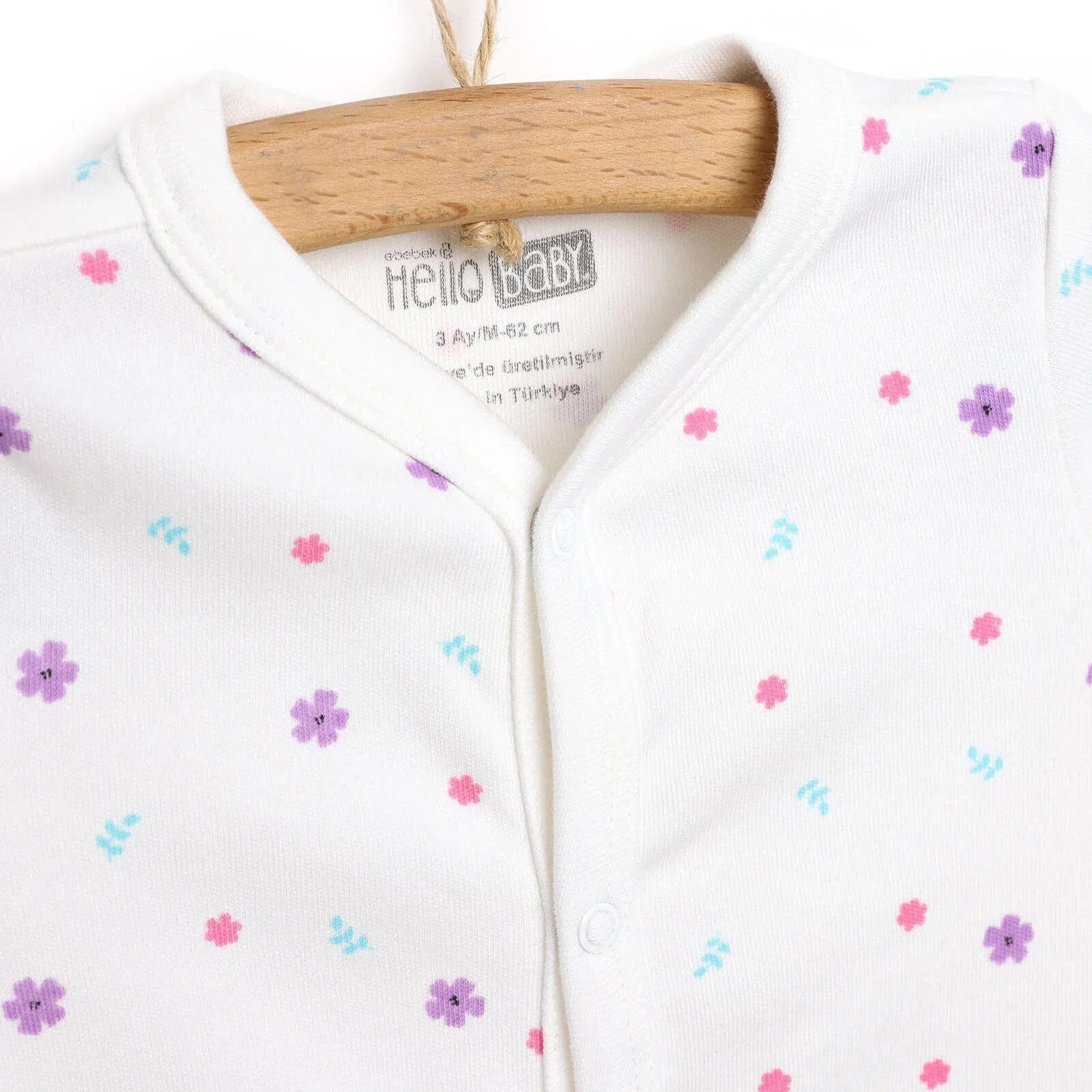 HelloBaby Footed Jumpsuit with Hat - ebebek - Black Friday