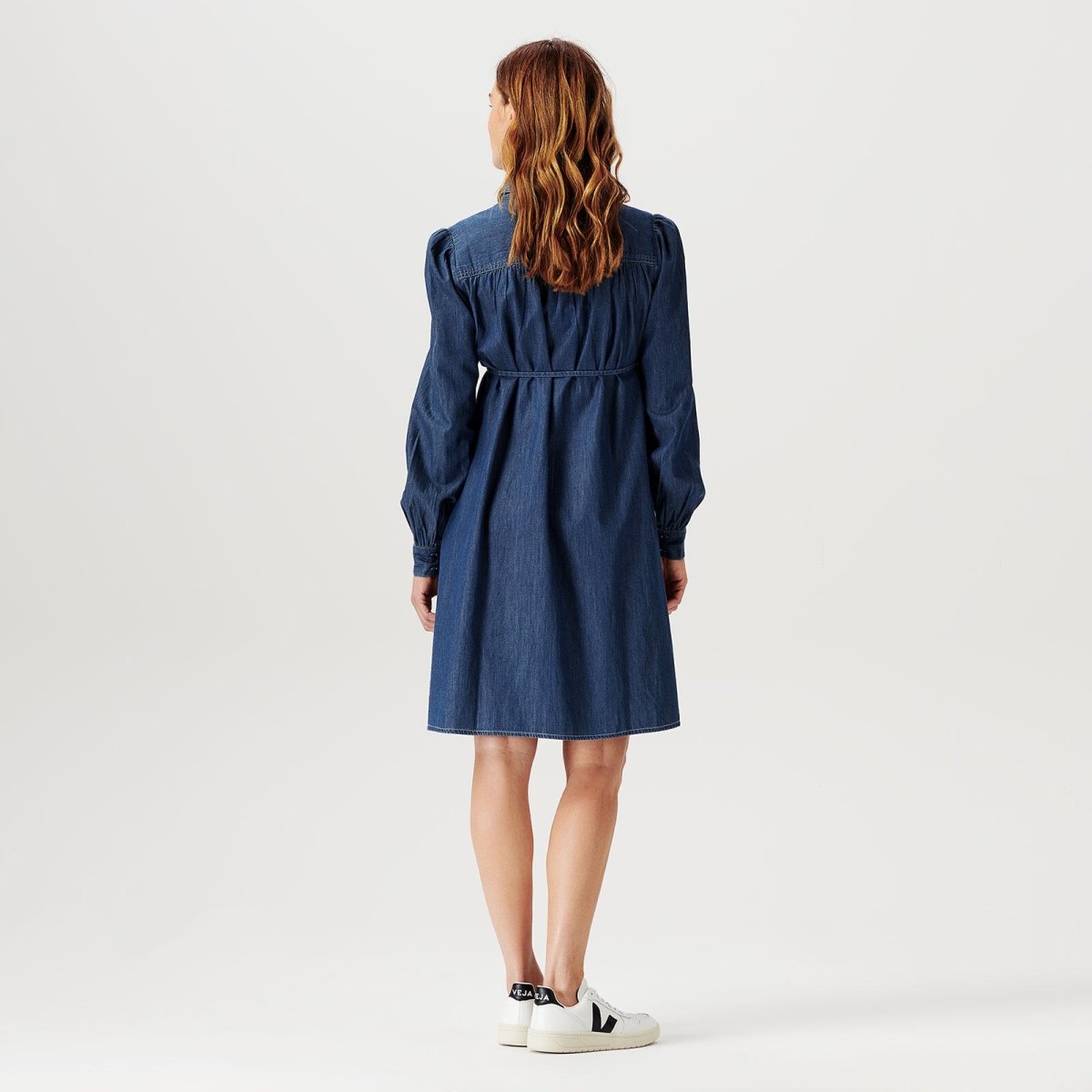 Noppies Nursing Dress Oberlin - Vintage Blue - ebebek - Black Friday