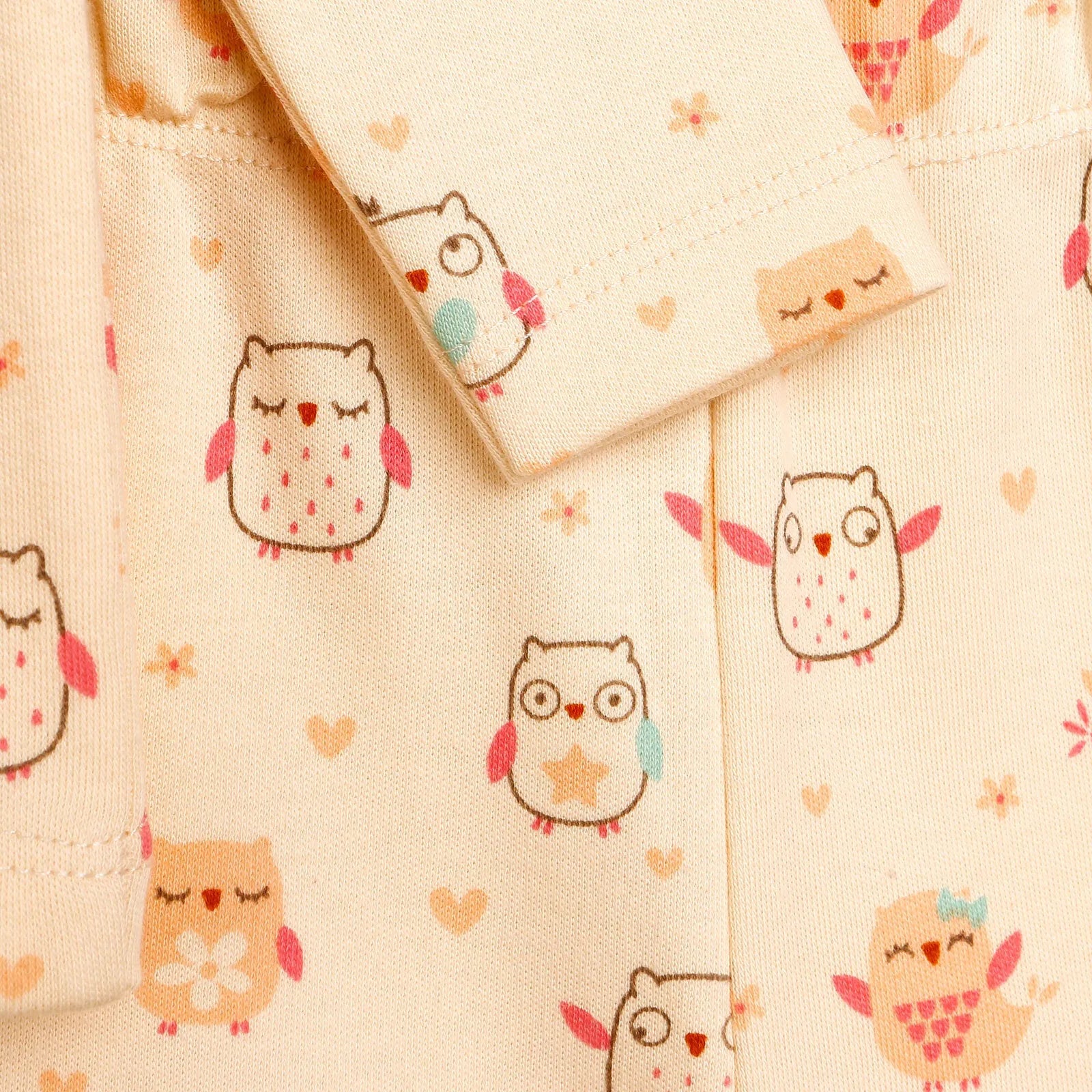 HelloBaby Basic Baby Girl Pyjamas Set - Ecru - ebebek - Black Friday