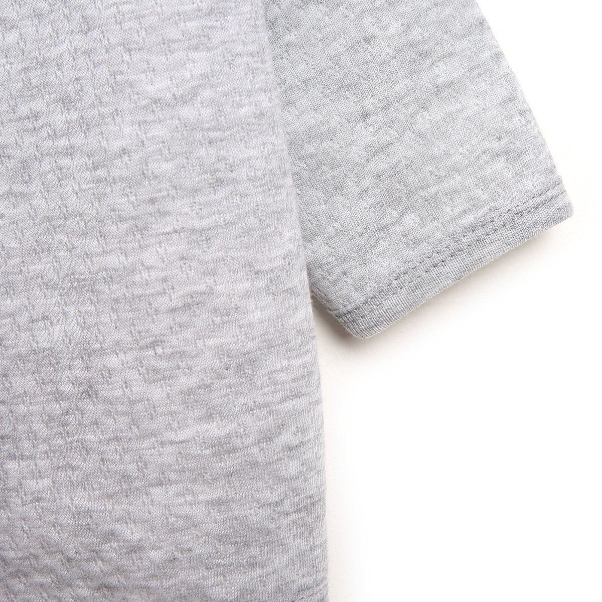 HelloBaby Basic Baby Boy Quilted Hooded - Grey Melange - ebebek - Black Friday