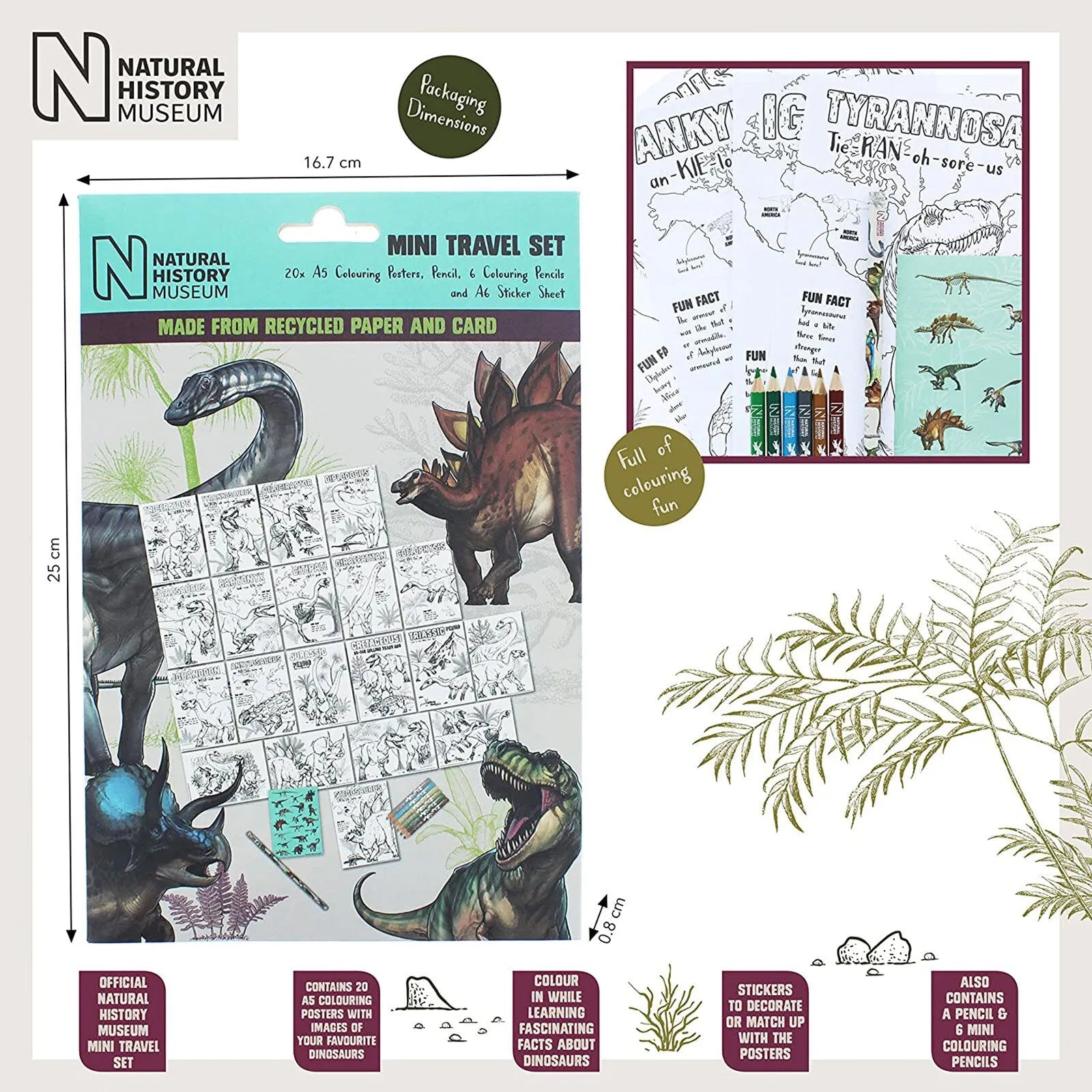 National History Museum Mini Travel Set - ebebek - Black Friday