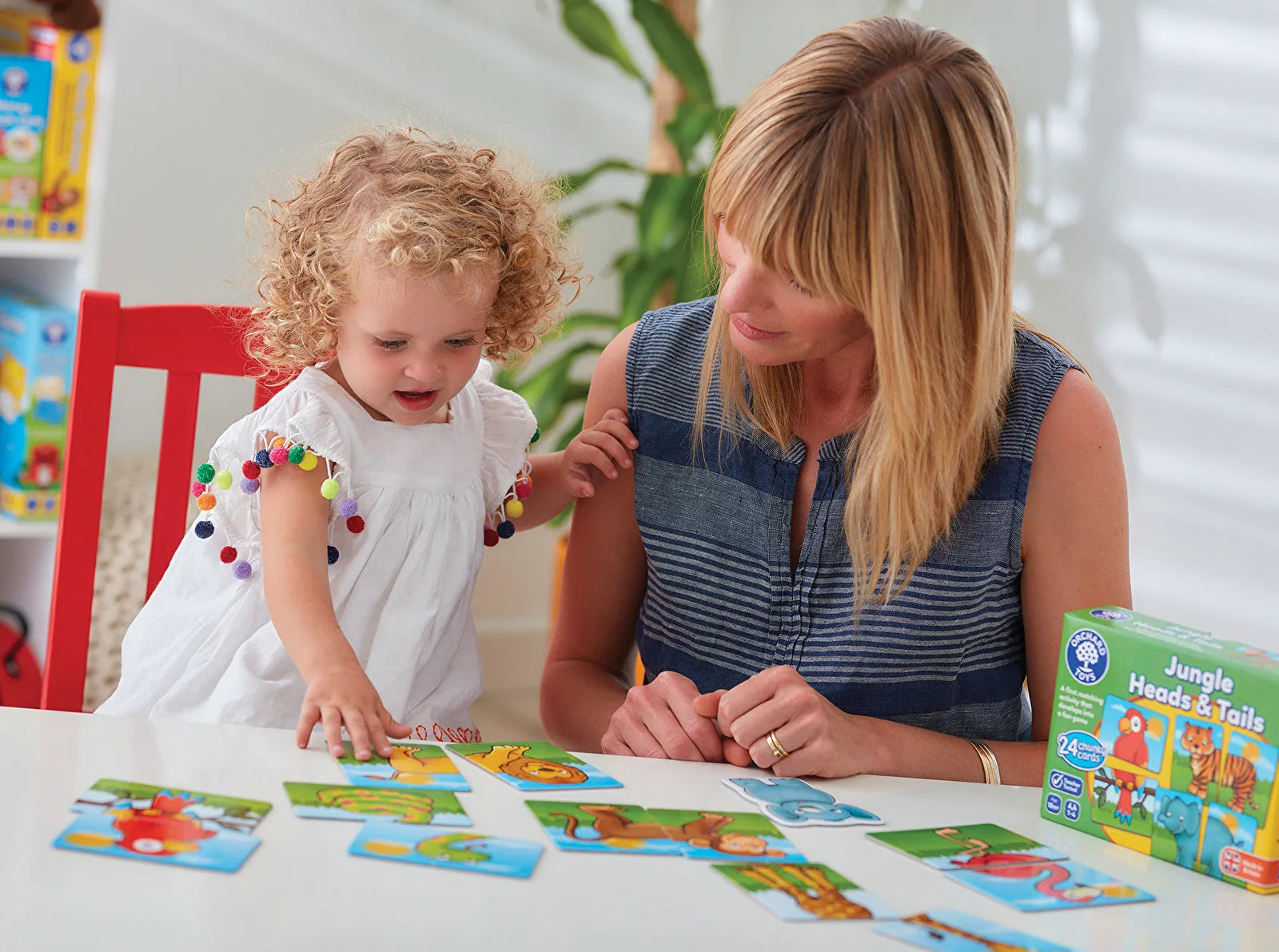 Orchard Toys Jungle Heads and Tails Game - Orchard Toys - ebebek