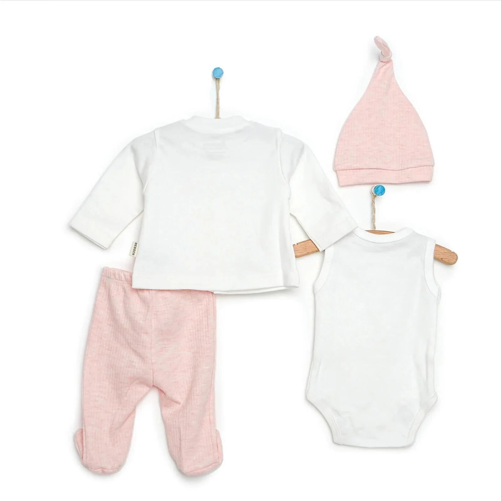 Bebbek Baby Girl 10 Pcs Newborn Starter Set - Salmon - ebebek - Black Friday