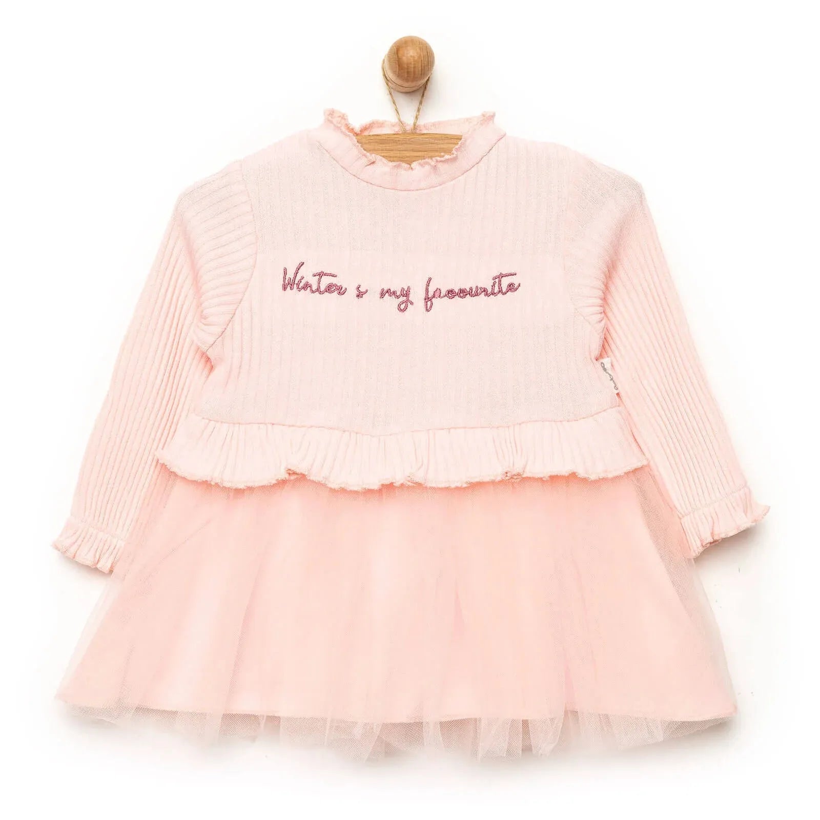 Bebetto Newborn Good Wishes Dress - Pink - ebebek - Black Friday