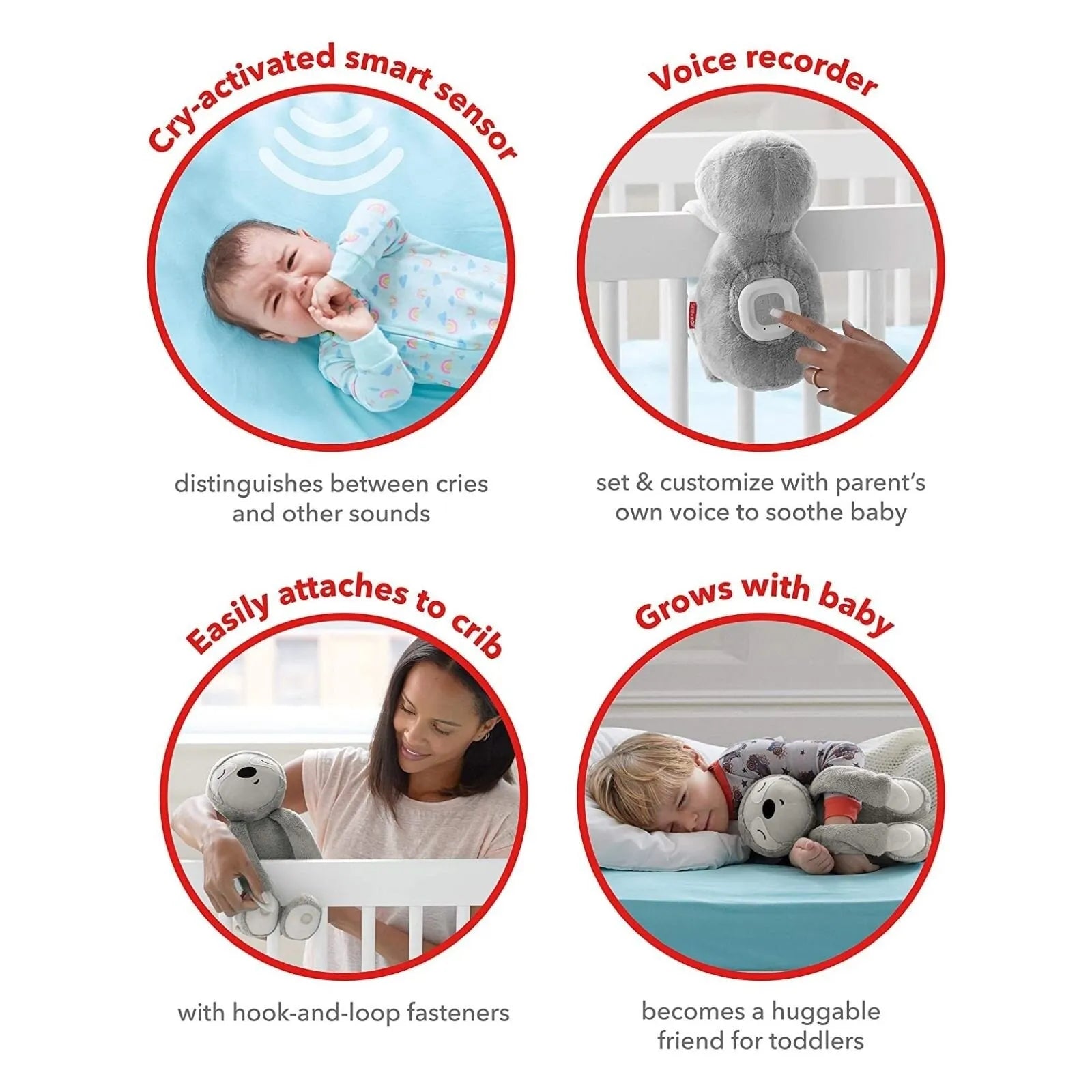 Skip Hop Cry Activated Soother Sloth - ebebek - Black Friday