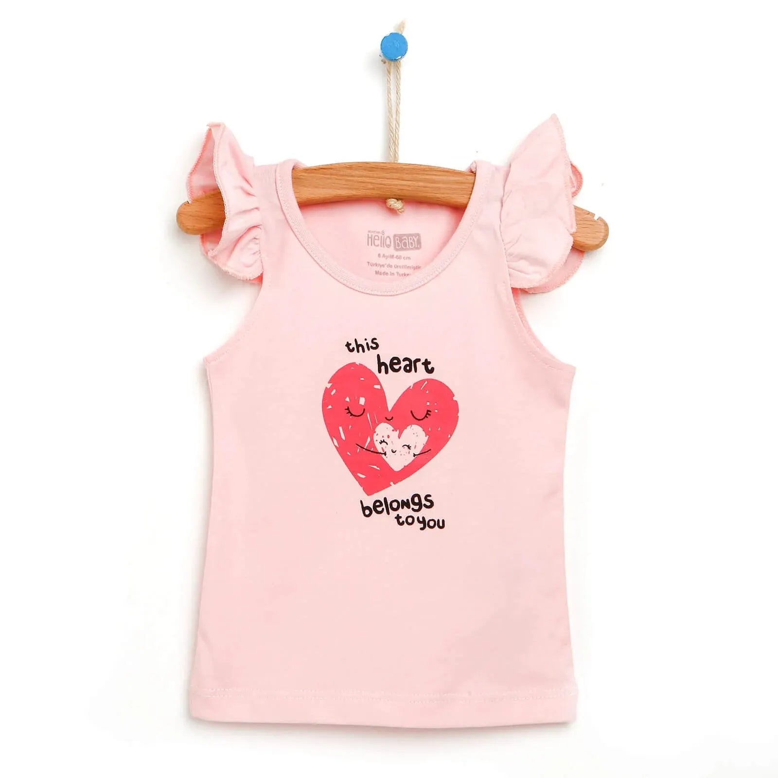 HelloBaby Basic Baby Girl Tank Top - Light Pink - ebebek - Black Friday