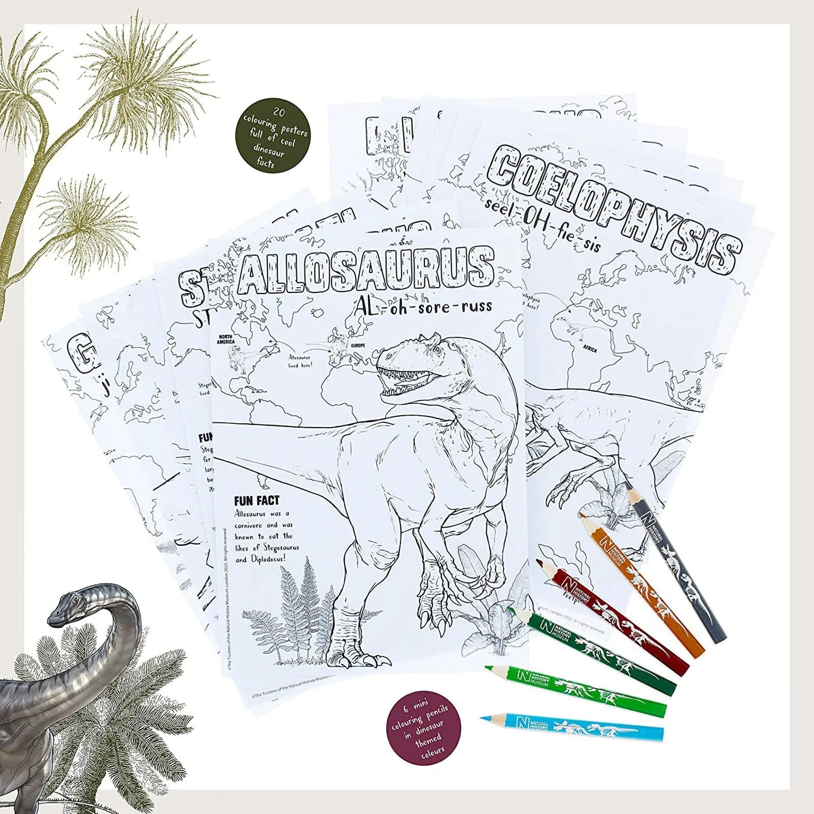 National History Museum Mini Travel Set - ebebek - Black Friday