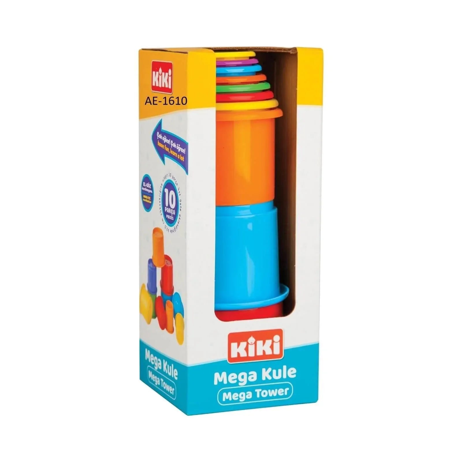 Kiki Mega Tower 10 pcs - ebebek - Black Friday